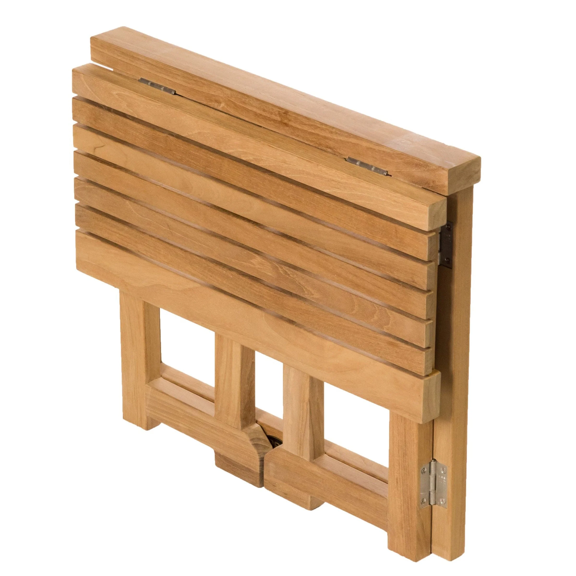 Folding Shower Bench with Gate Leg 20" (51 cm) - Image 2