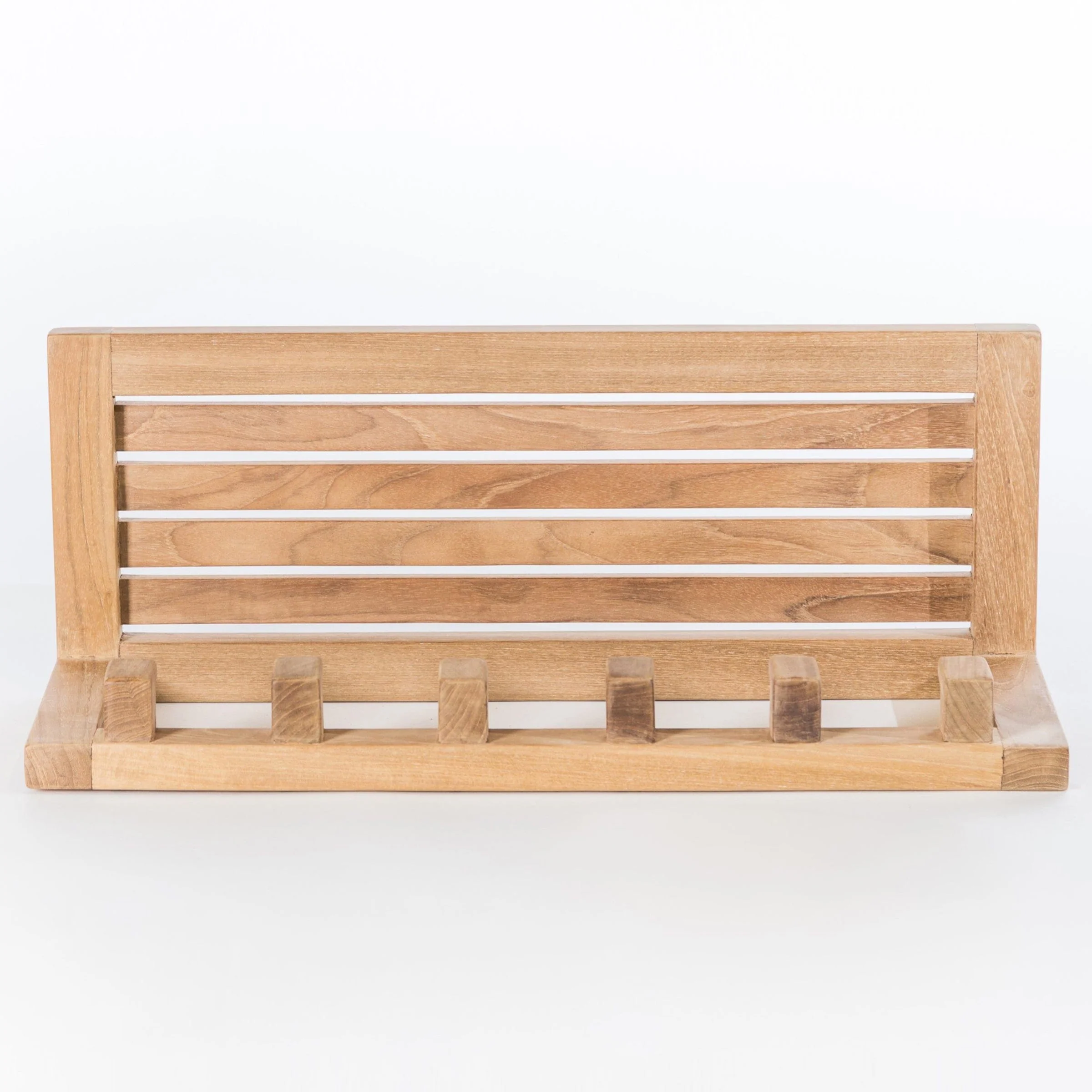 Wall Shelf with 6 Hooks - Image 5