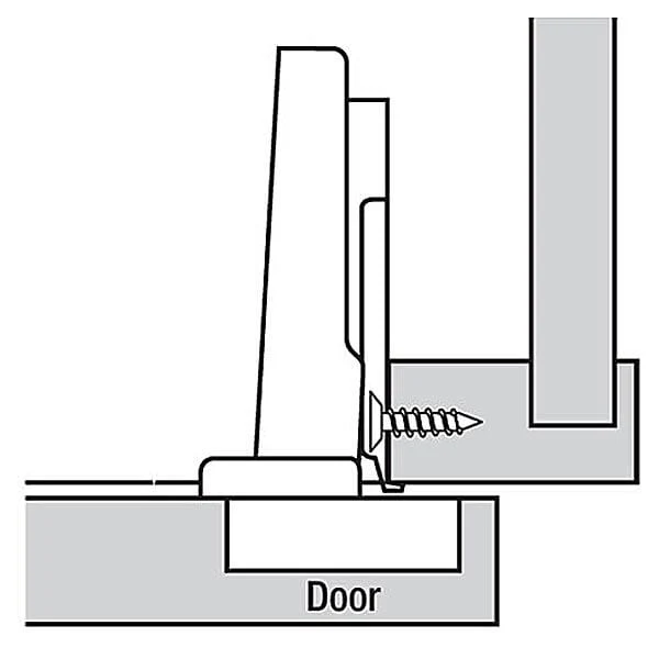 Clip Top Hinges for Face Frame Cabinets - Full Overlay - 110 Degree with BLUMOTION - 1 Pair - Image 4
