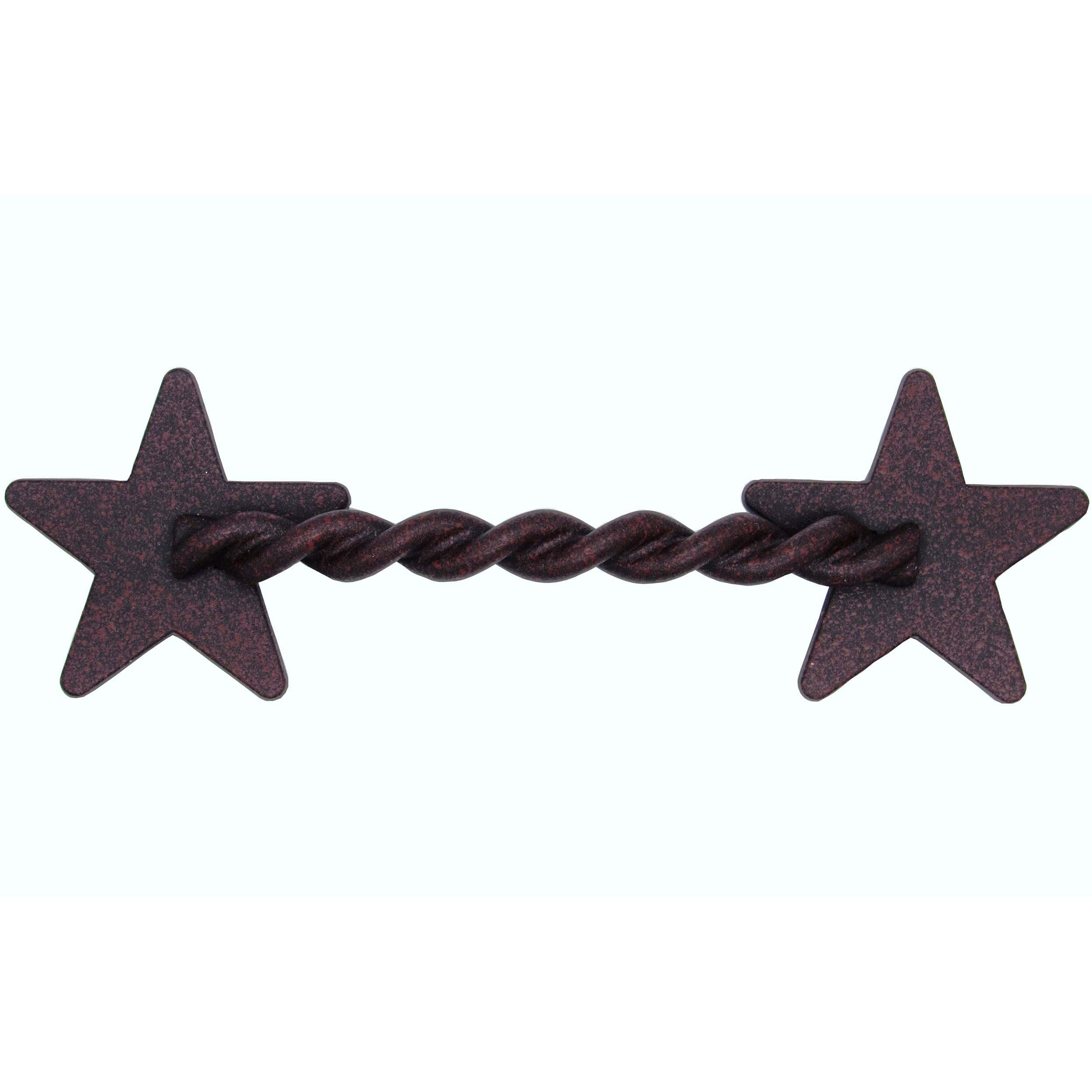 Rope Star Pull, Rust Brown