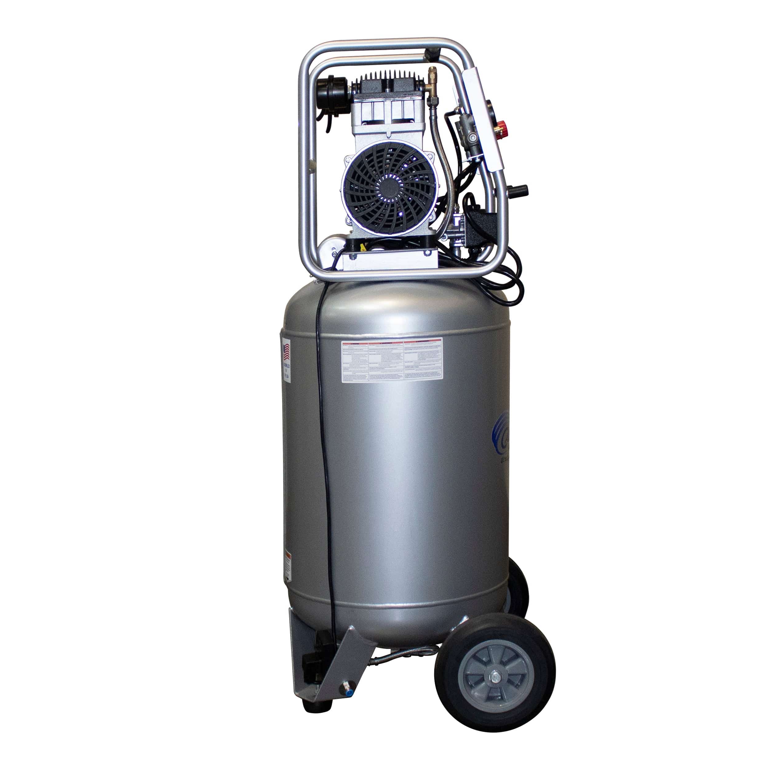 2HP 20 Gallon Oil-Free Steel Tank Air Compressor with Auto Drain Valve - Image 5