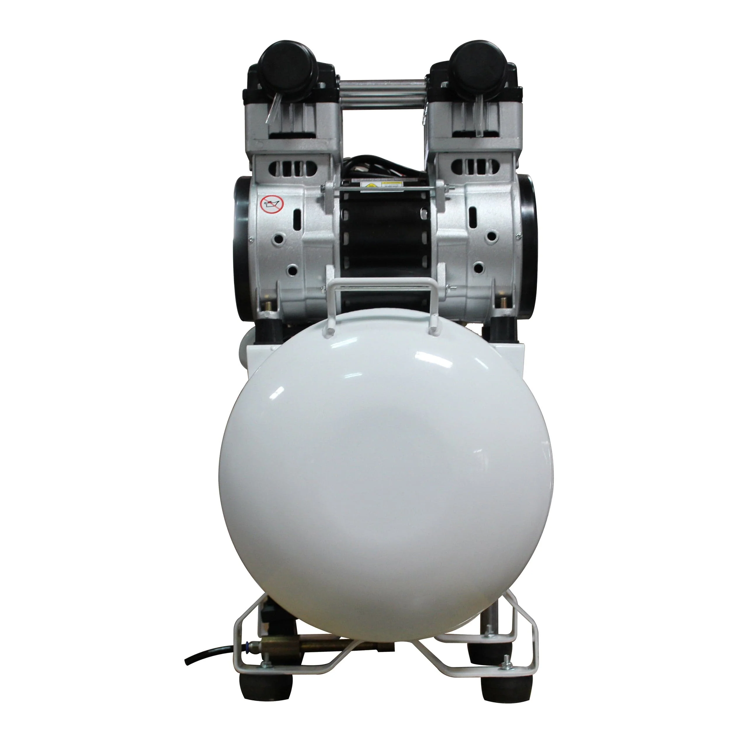 2HP 220V 10 Gallon Oil-Free Steel Tank Air Compressor with Auto Drain Valve - Image 4