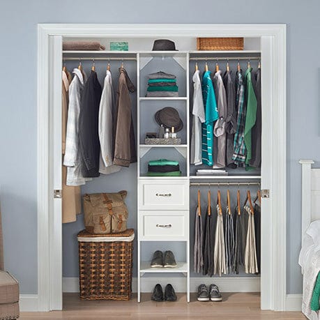SuiteSymphony 16" W Starter Closet Tower Kit, Pure White - Image 4