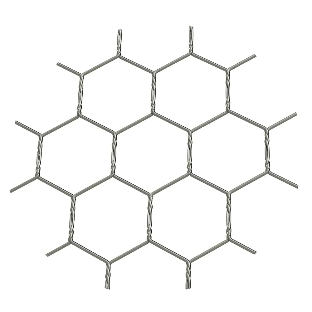 .5" Chicken Wire Decorative Grille - Antique Pewter, 34" W x 48" L Sheet