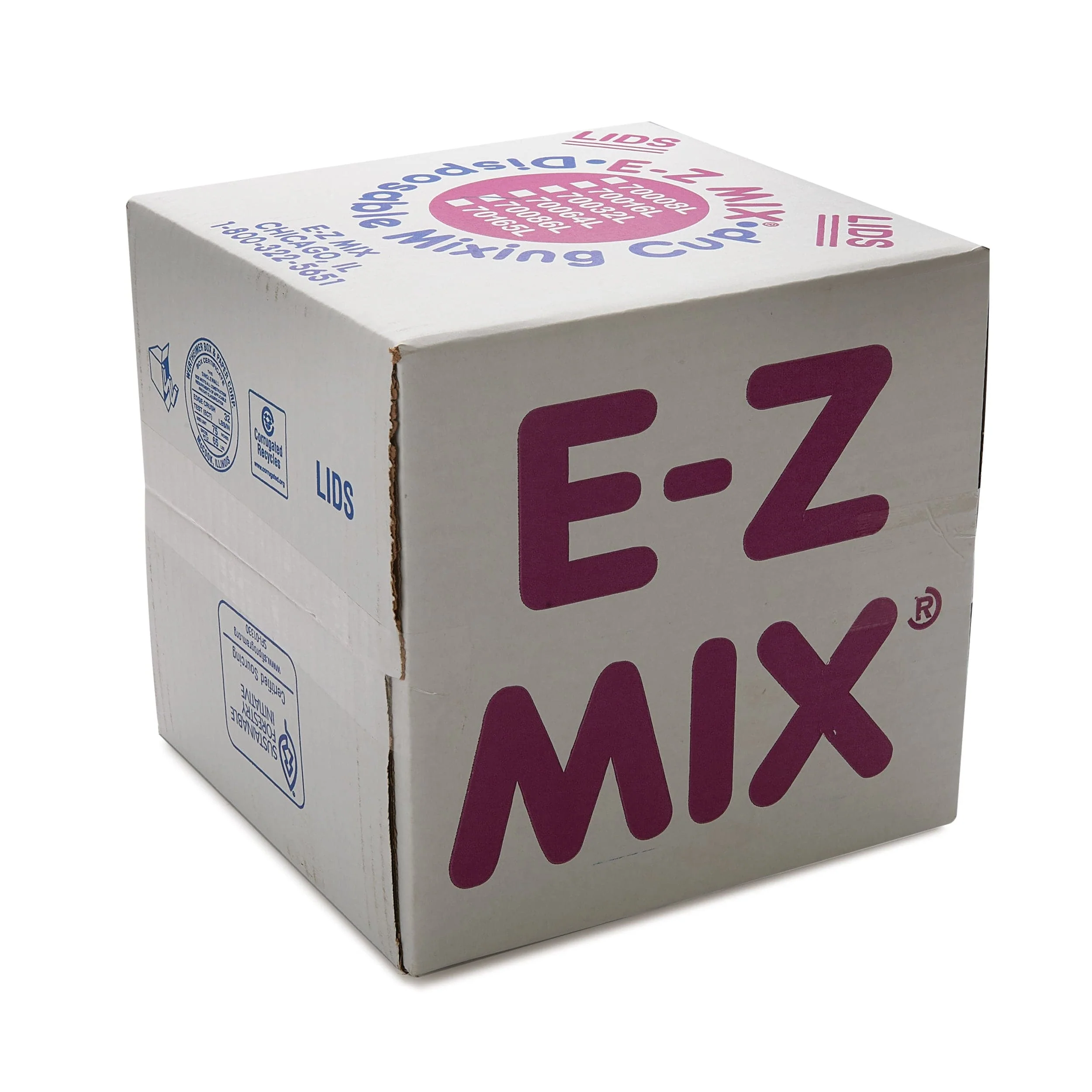 Disposable Quart Mixing Cups and Lids - 25 Packs - Image 4