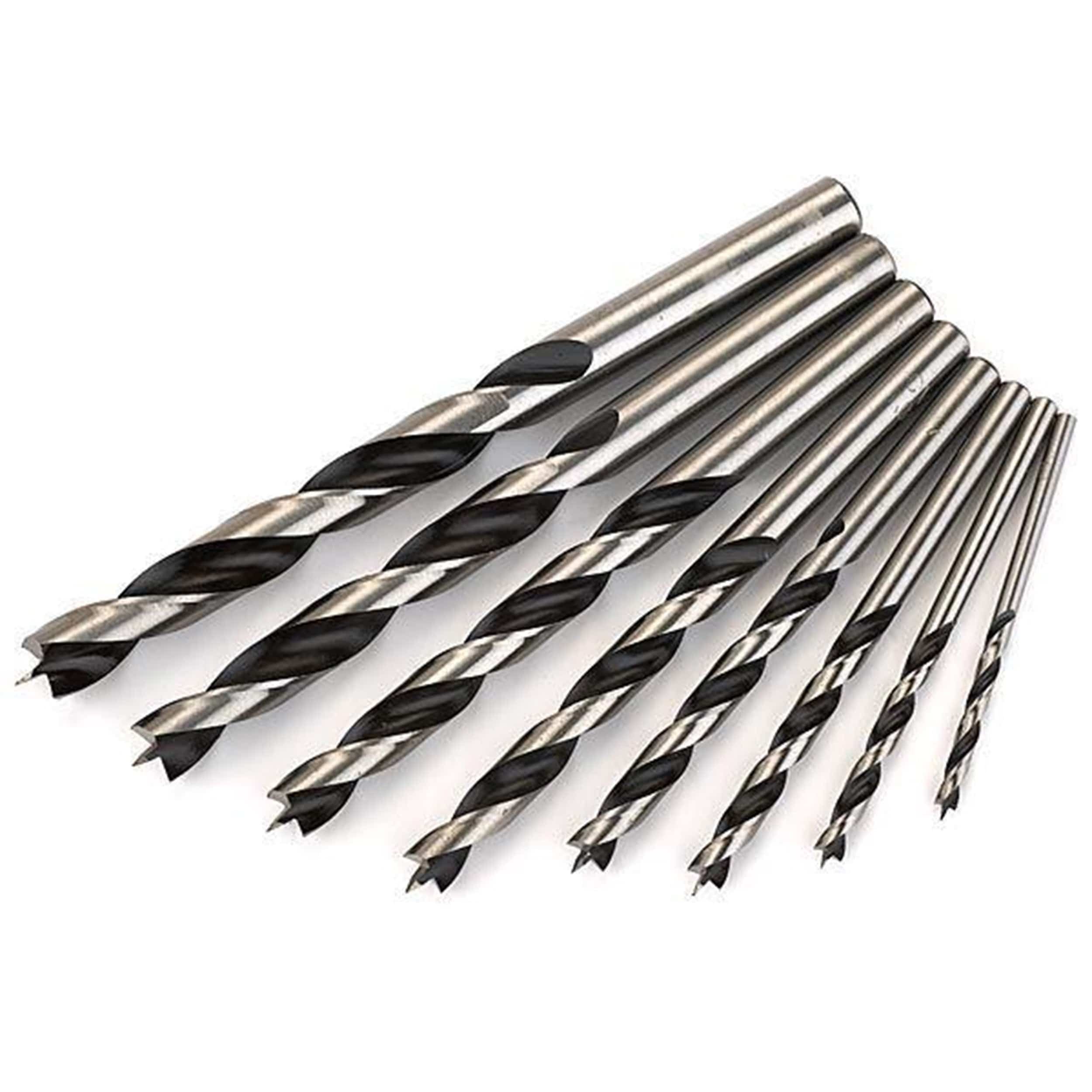 Chrome-Vanadium Steel Brad Point Drill Bit Set - Image 3