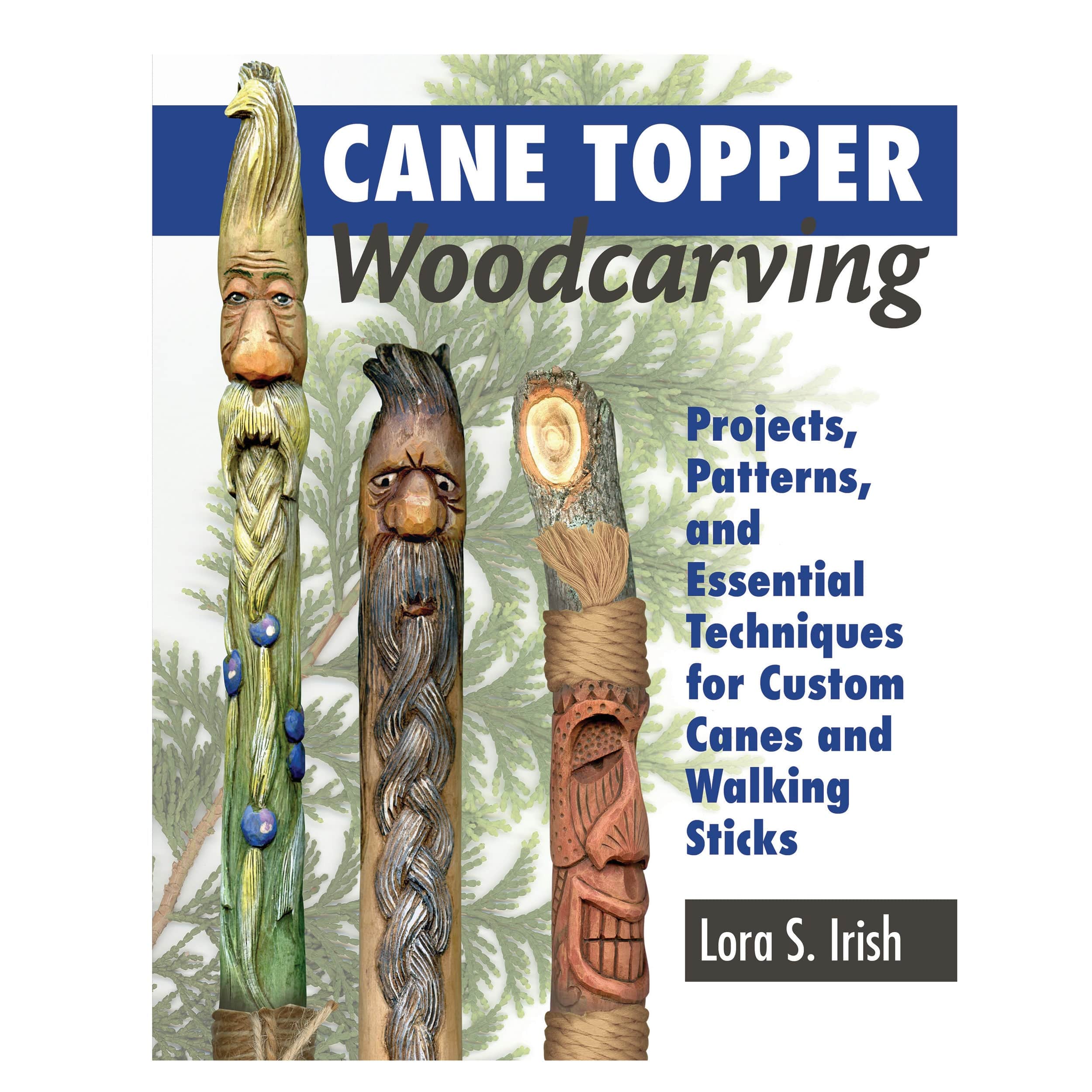 Cane Topper Wood Carving