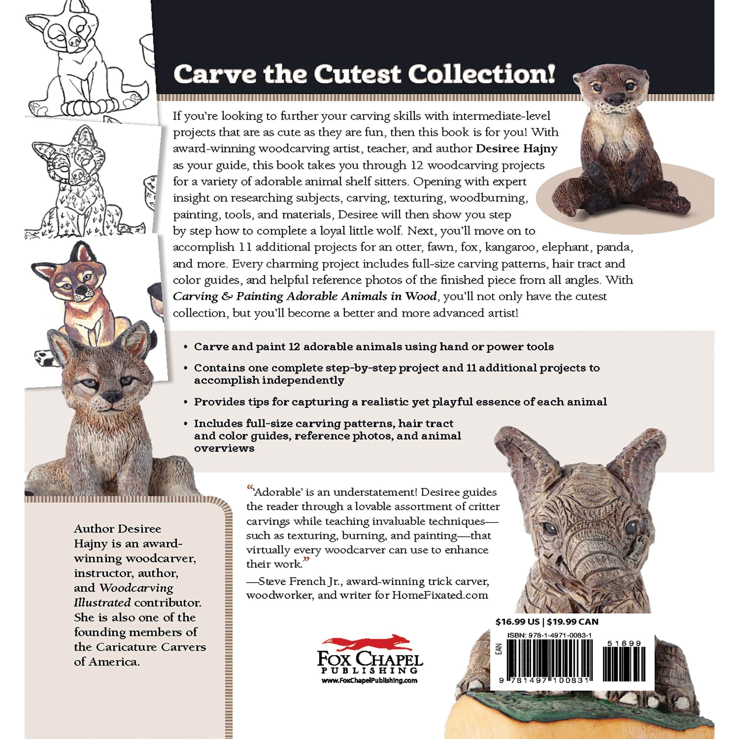 Carving & Painting Adorable Animals in Wood - Image 2
