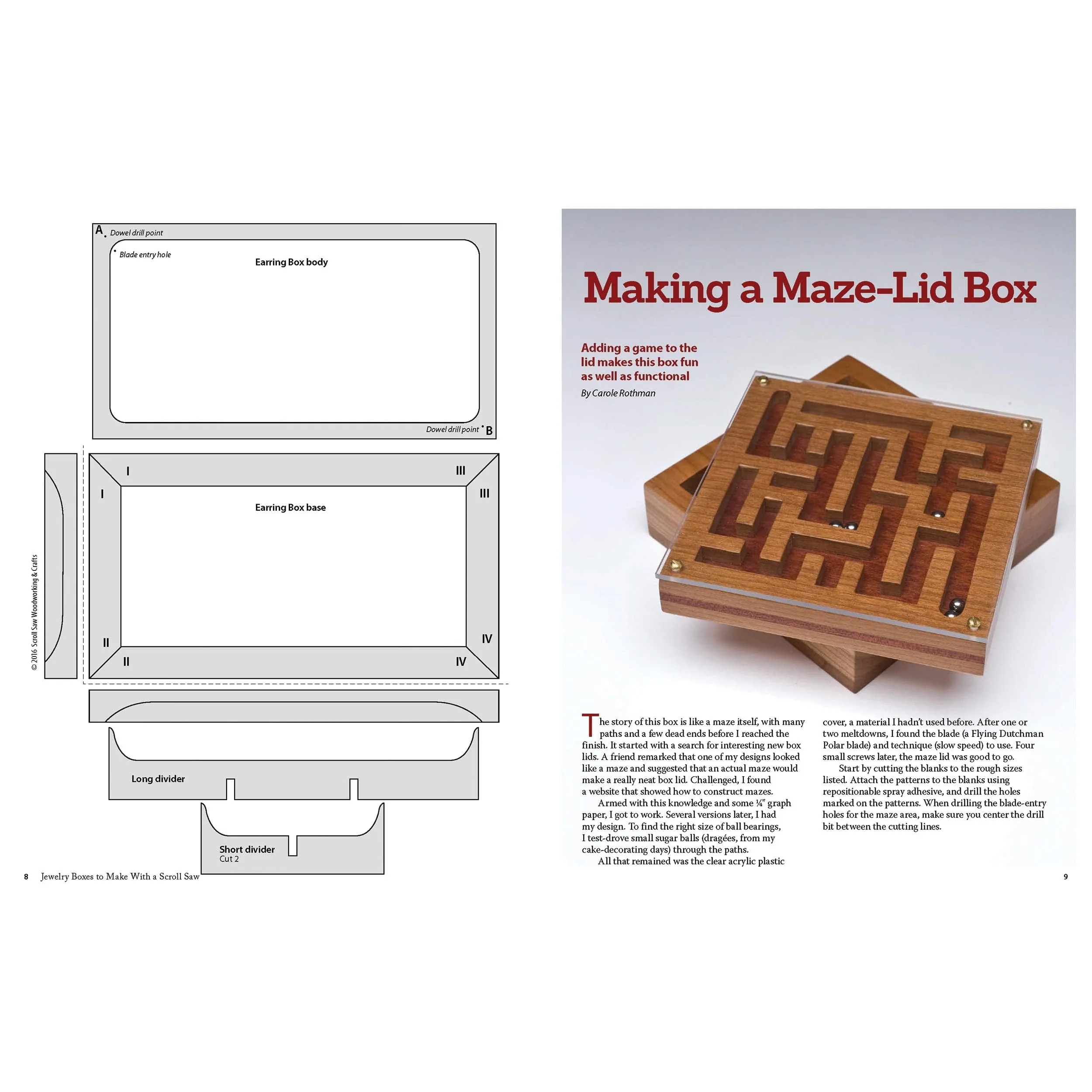 Jewelry Boxes to Make with a Scroll Saw - Image 3