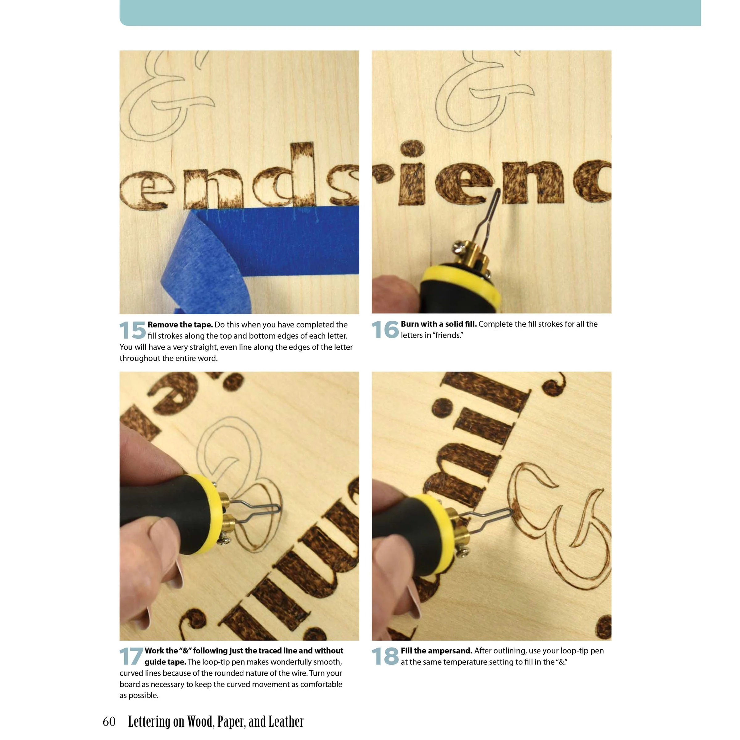 Lettering on Wood, Paper and Leather - Image 5