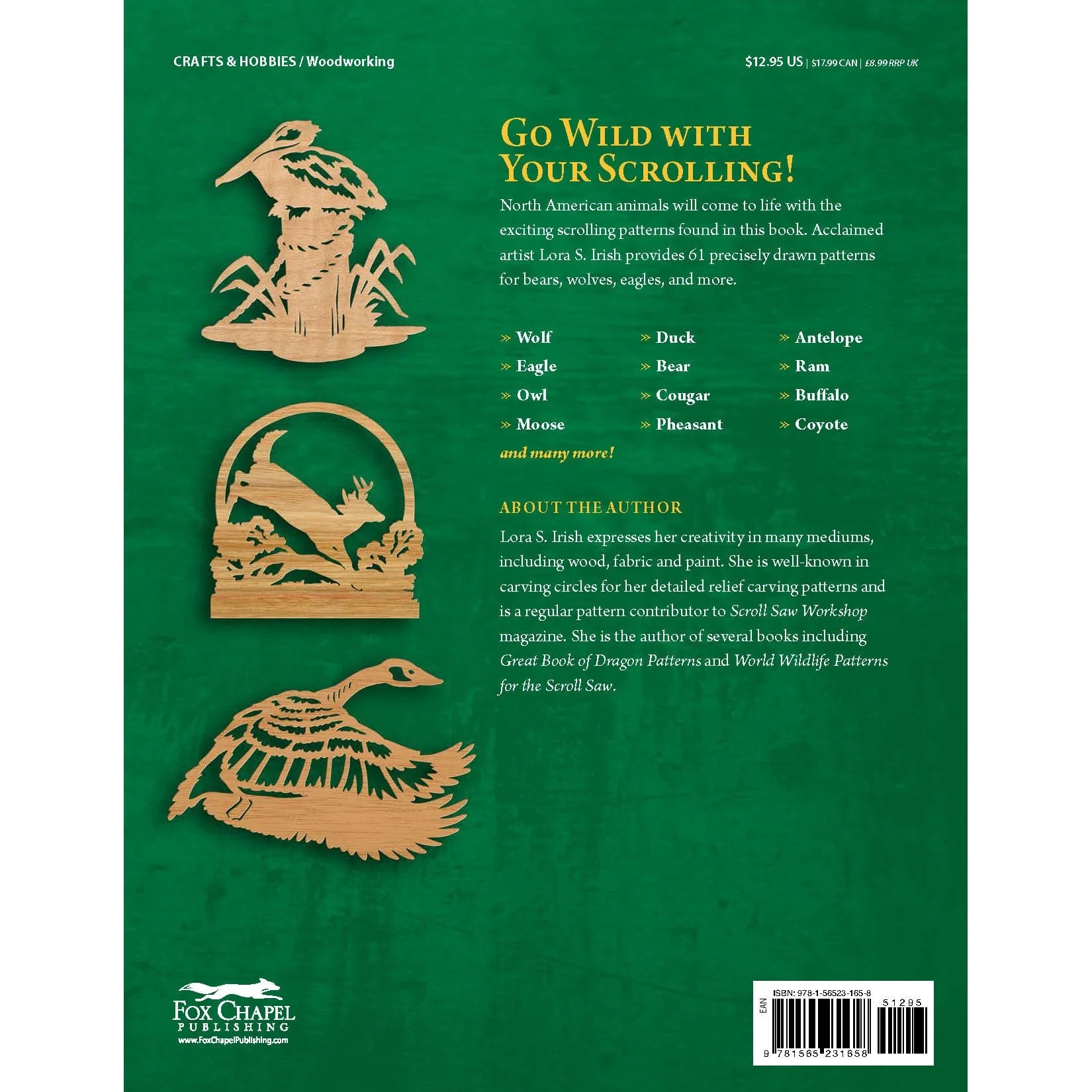 North American Wildlife Patterns for the Scroll Saw - Image 2