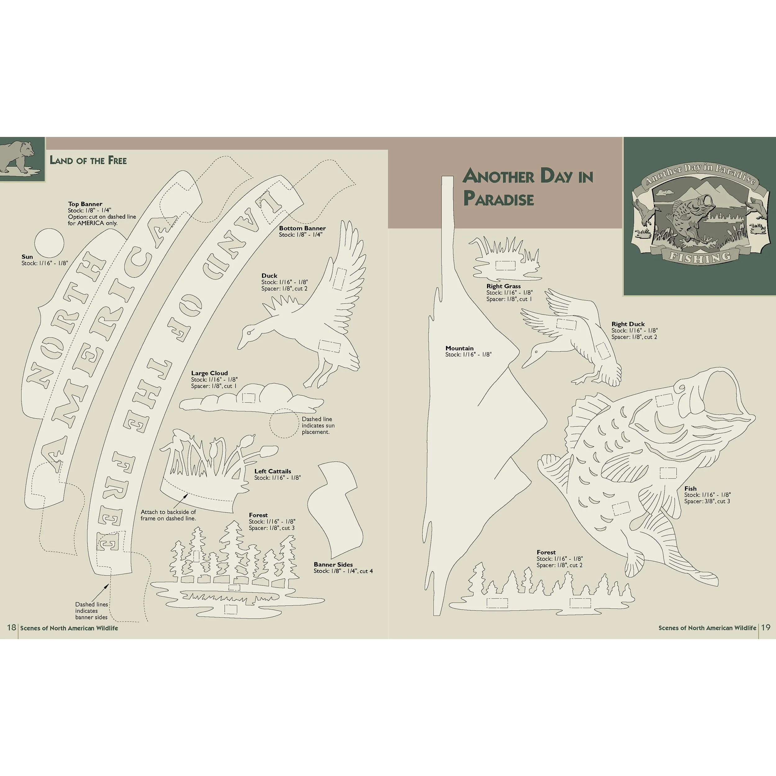 Scenes of North American Wildlife for the Scroll Saw - Image 5