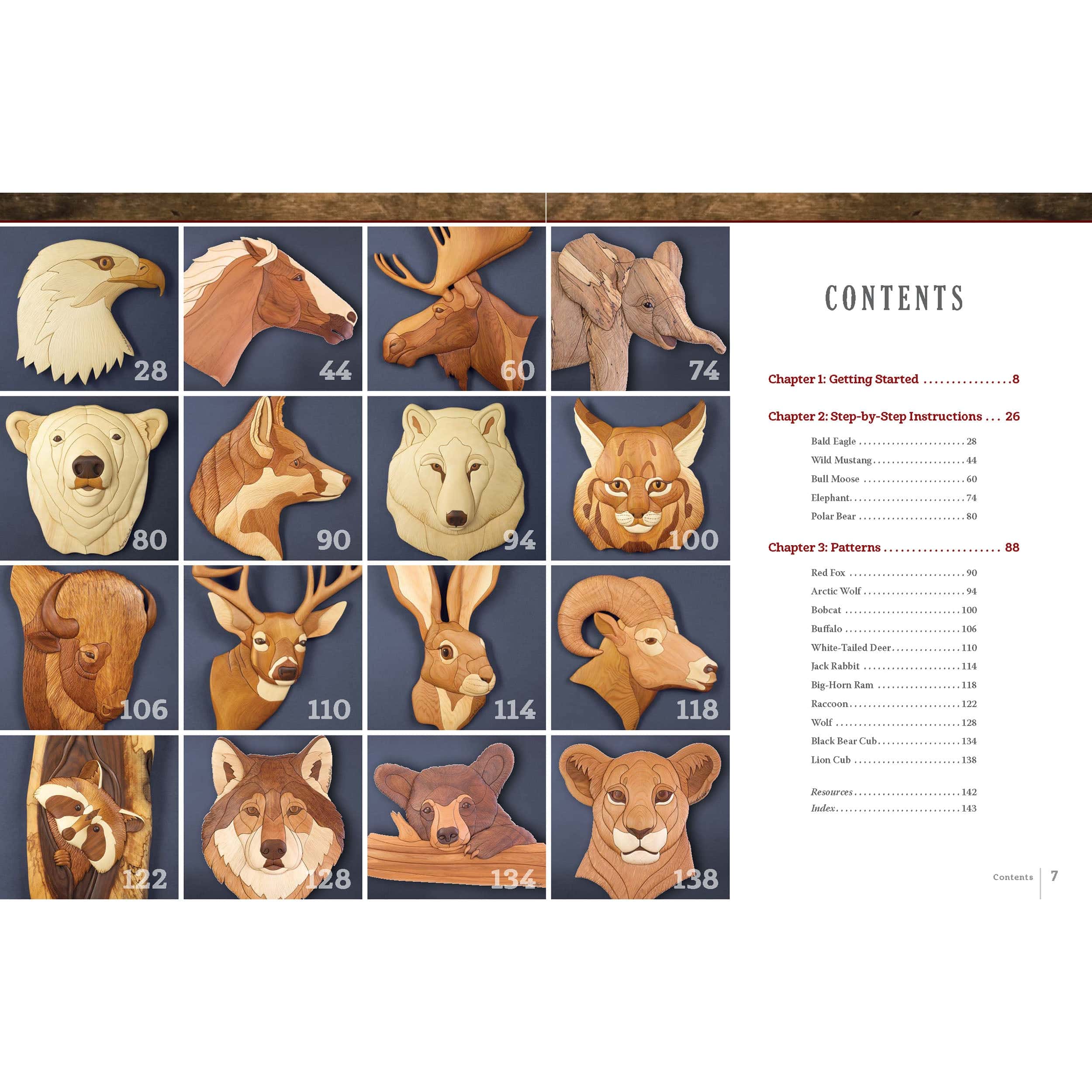 Wildlife Intarsia Woodworking, 2nd Edition - Image 3