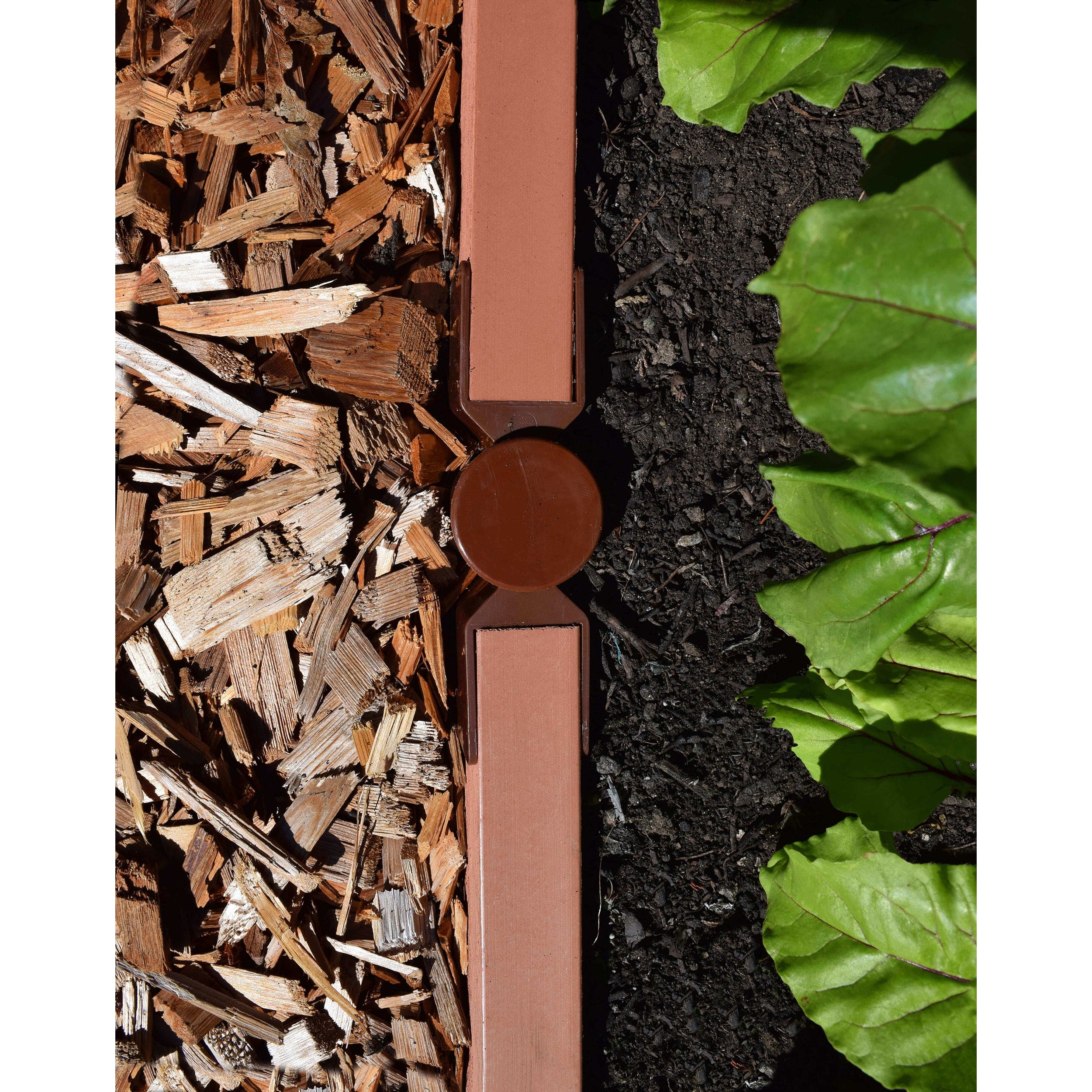 Classic Sienna Straight Landscape Edging Kit 16' - 2" profile - Image 3