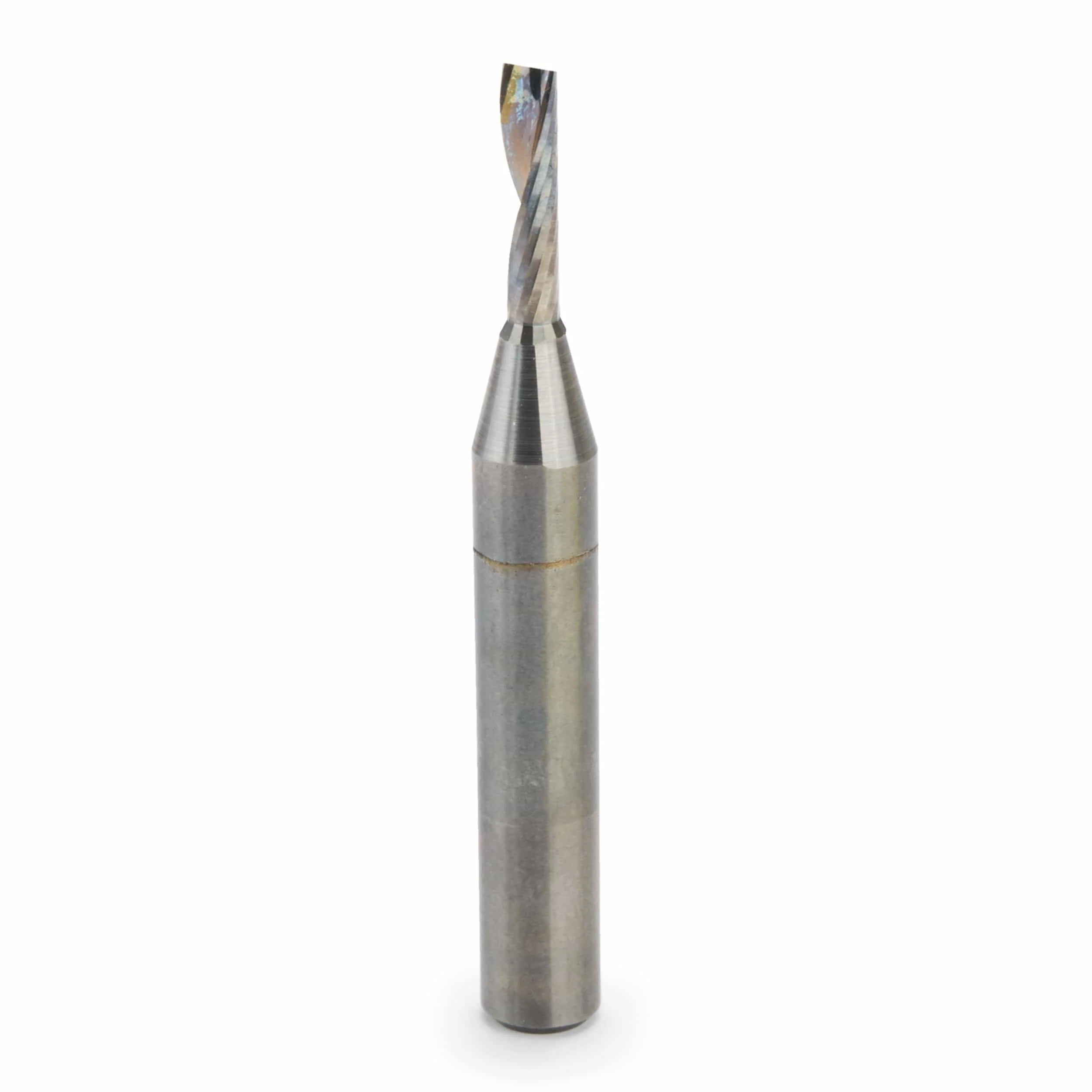 O-Flute Upcut Spiral Router Bit - Solid Carbide - 1/4" SH