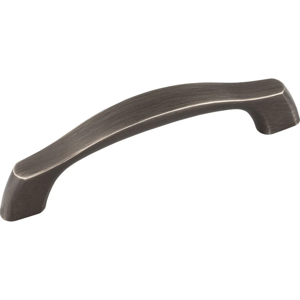 Cabinet pull 96 mm C/C, 13/16" O.L.,    Brushed Pewter