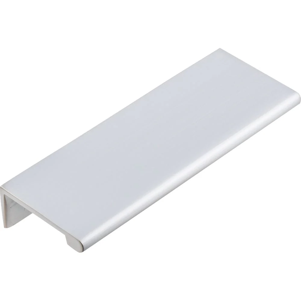 Edgefield Tab Pull, 76 mm C/C, Brushed Chrome - Image 2