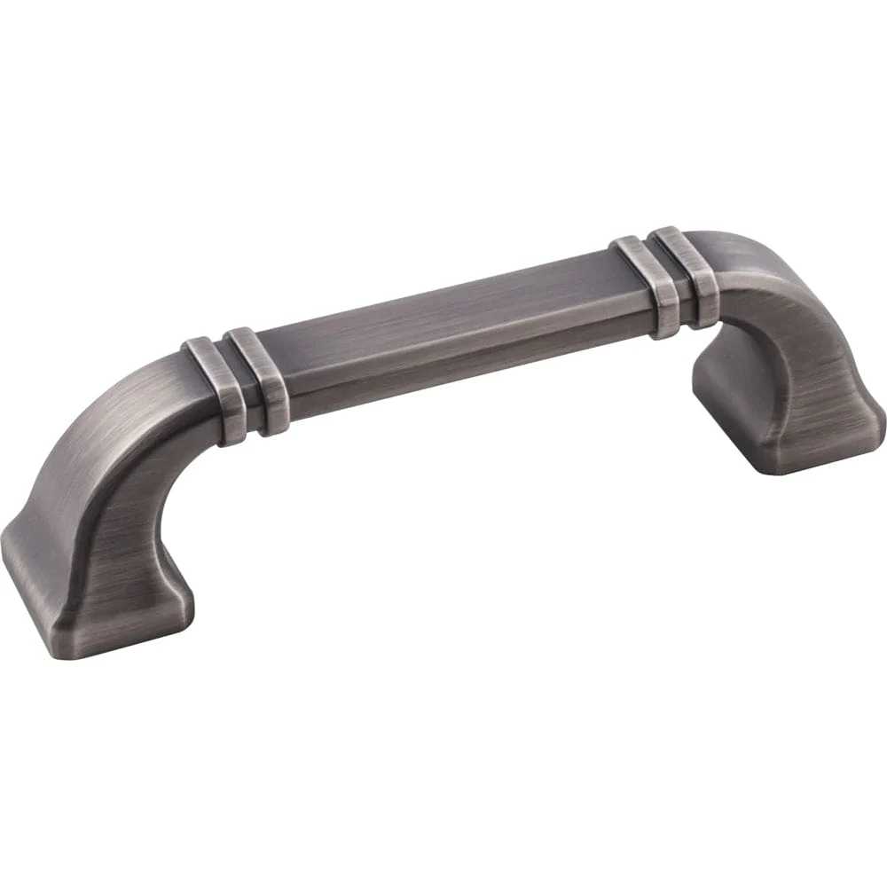 Ella Pull, 96 mm C/C, Brushed Pewter - Image 2