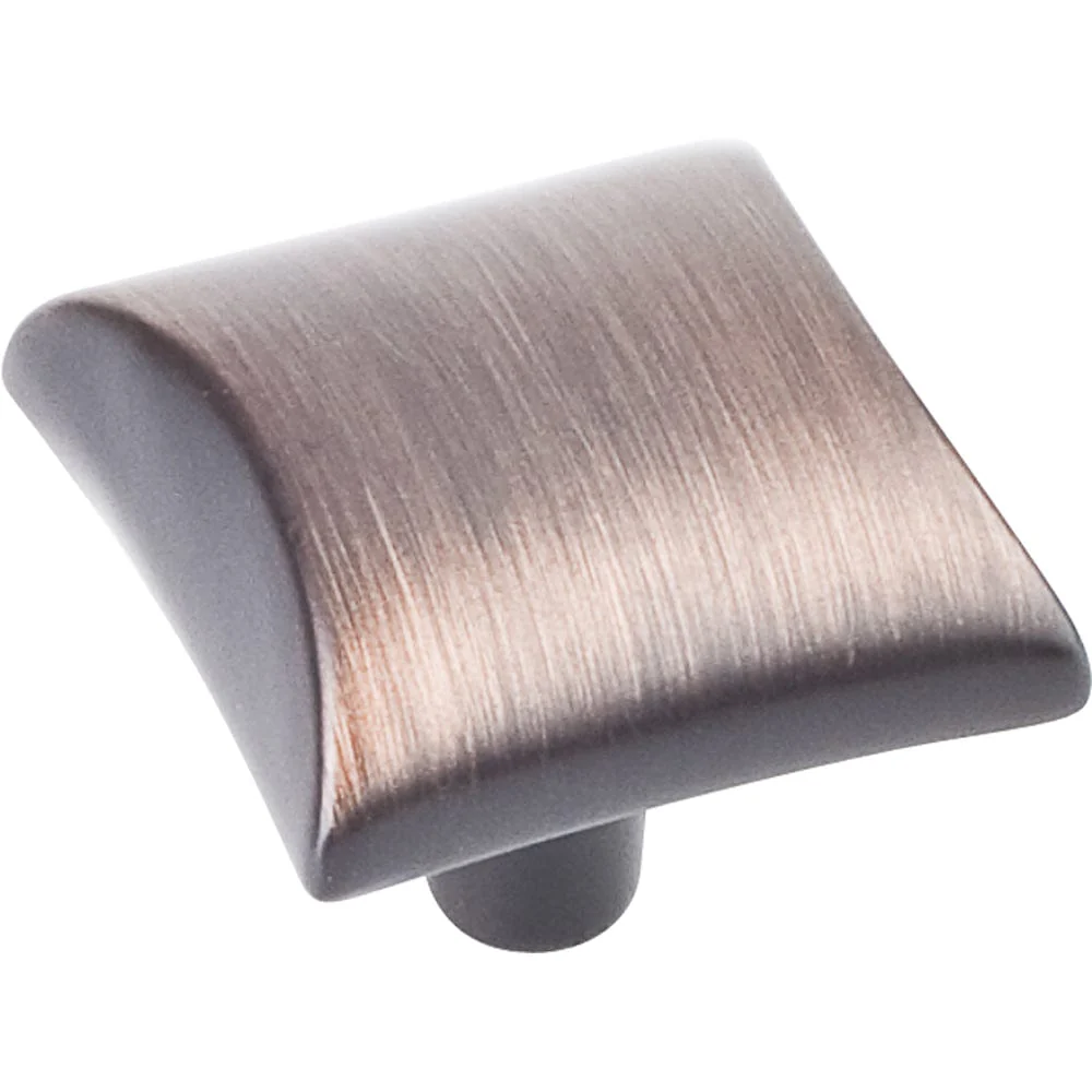 Glendale Knob, 1-1/8" O.L.,  Brushed Oil Rubbed Bronze