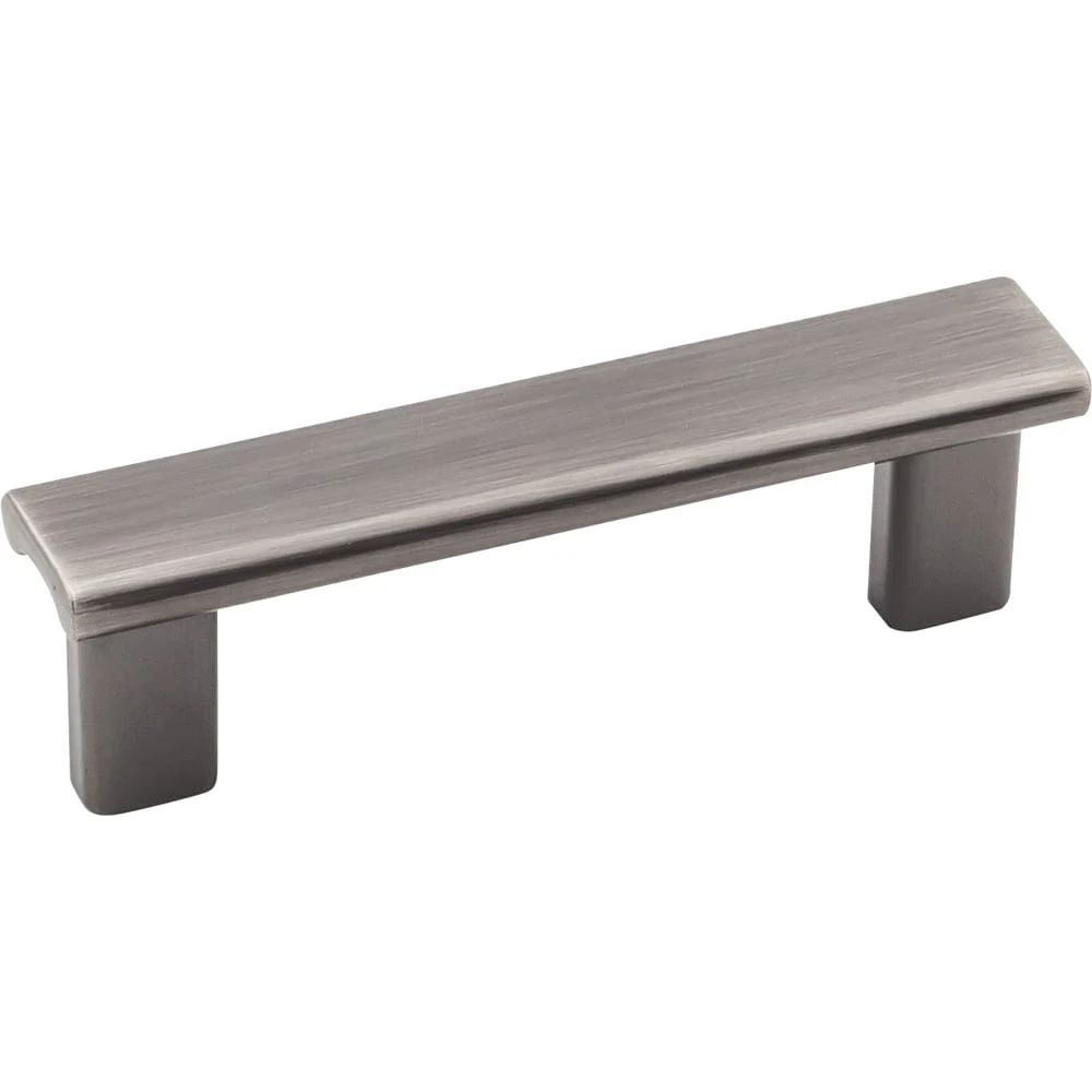 Park Pull, 3" C/C, Brushed Pewter