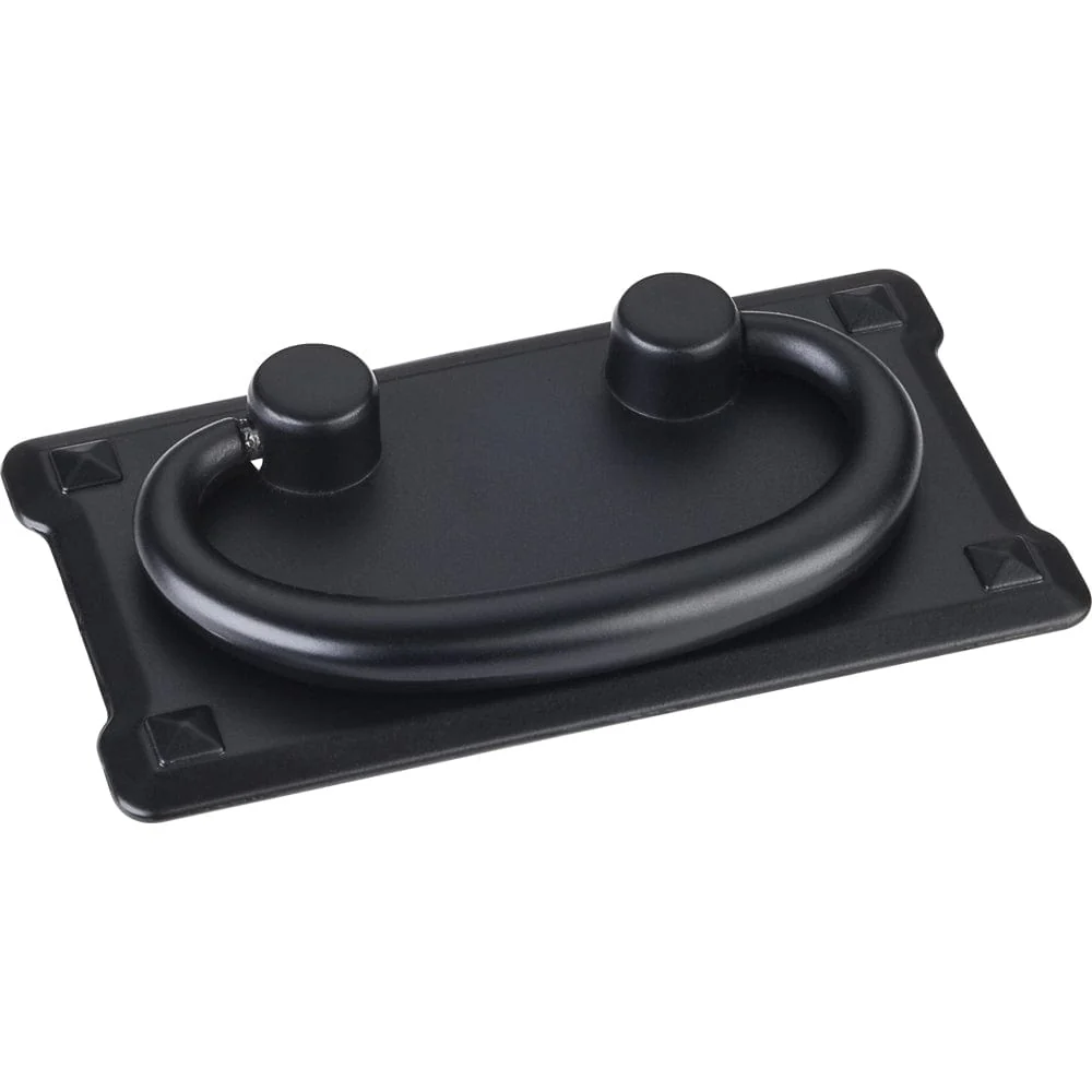 Verona Pull, 3" C/C, Matt Black/Black