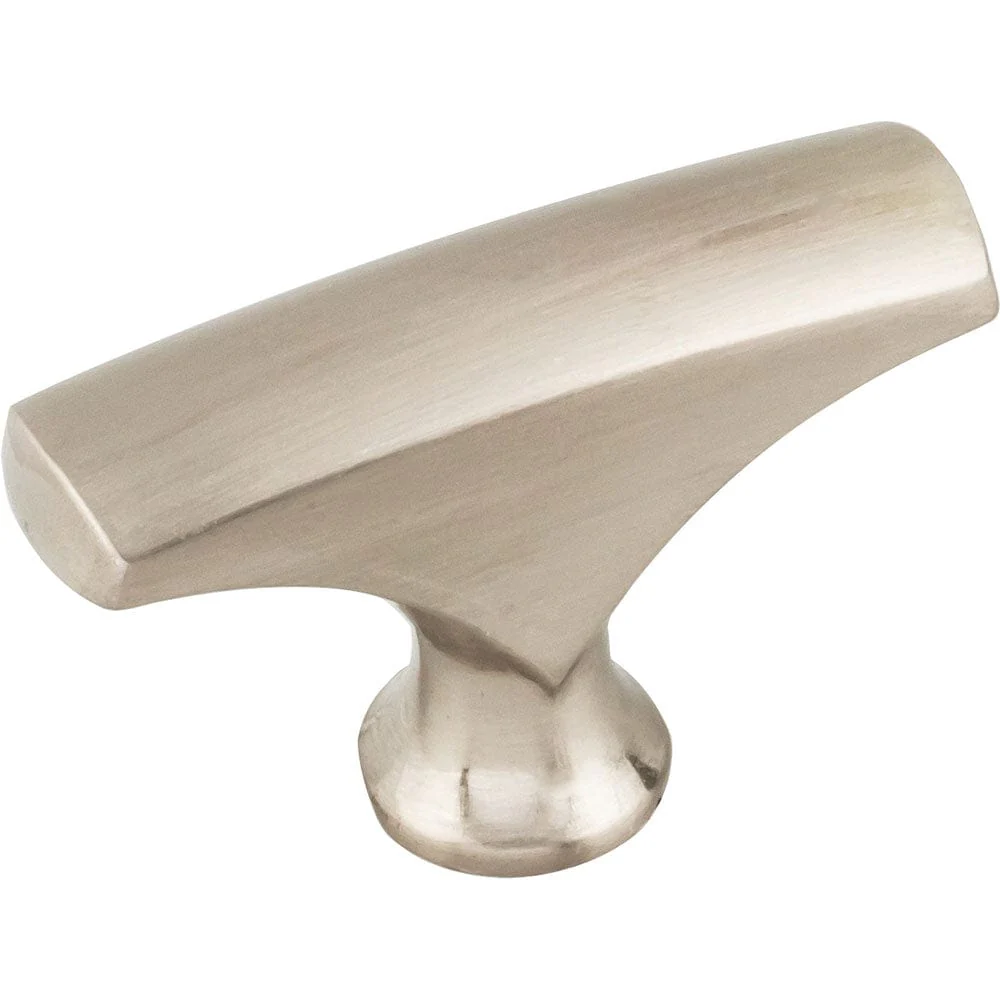 Zinc Die Cast Cabinet Knob, 1-5/8" Diameter Satin Nickel - Image 2