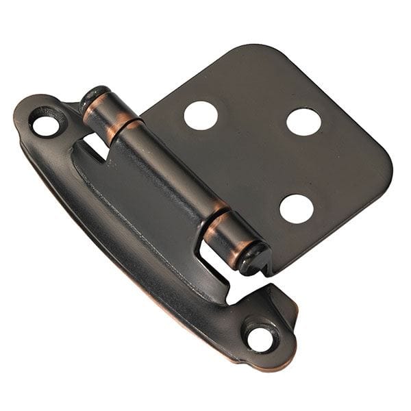 Surface Self-Closing Flush Hinges Project Pack, Oil Rubbed Bronze, 20 pieces - Image 2
