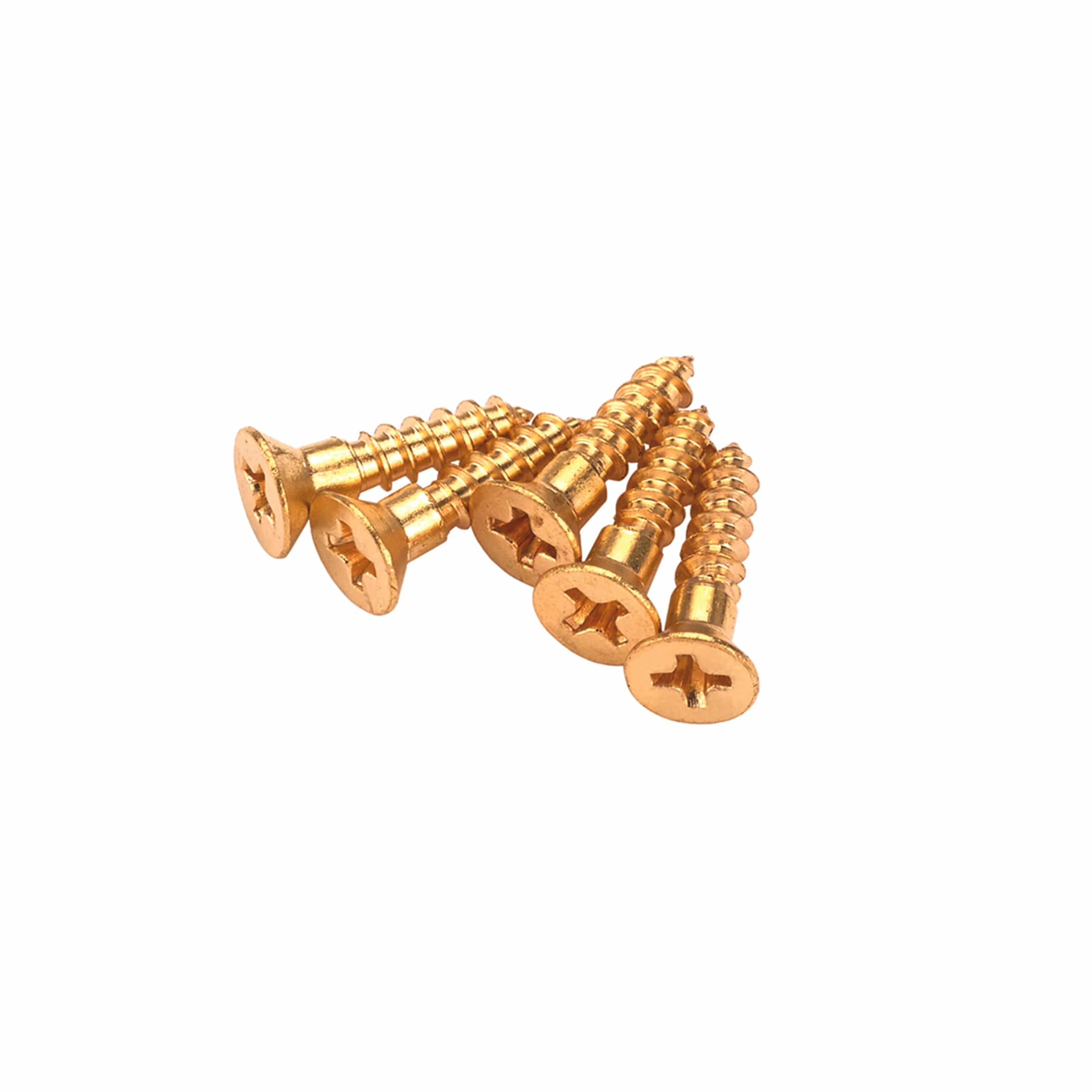 Solid Brass Screws - Flat Head - 25 Piece - Image 4