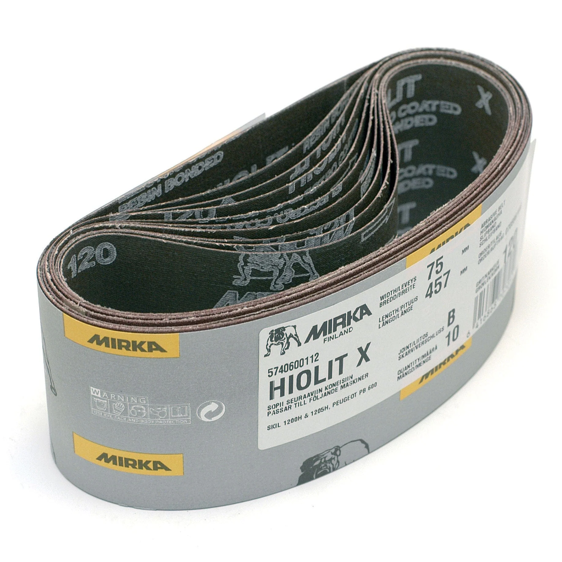 Hiolit XO Portable Sanding Belt - 10 Pack - Image 9