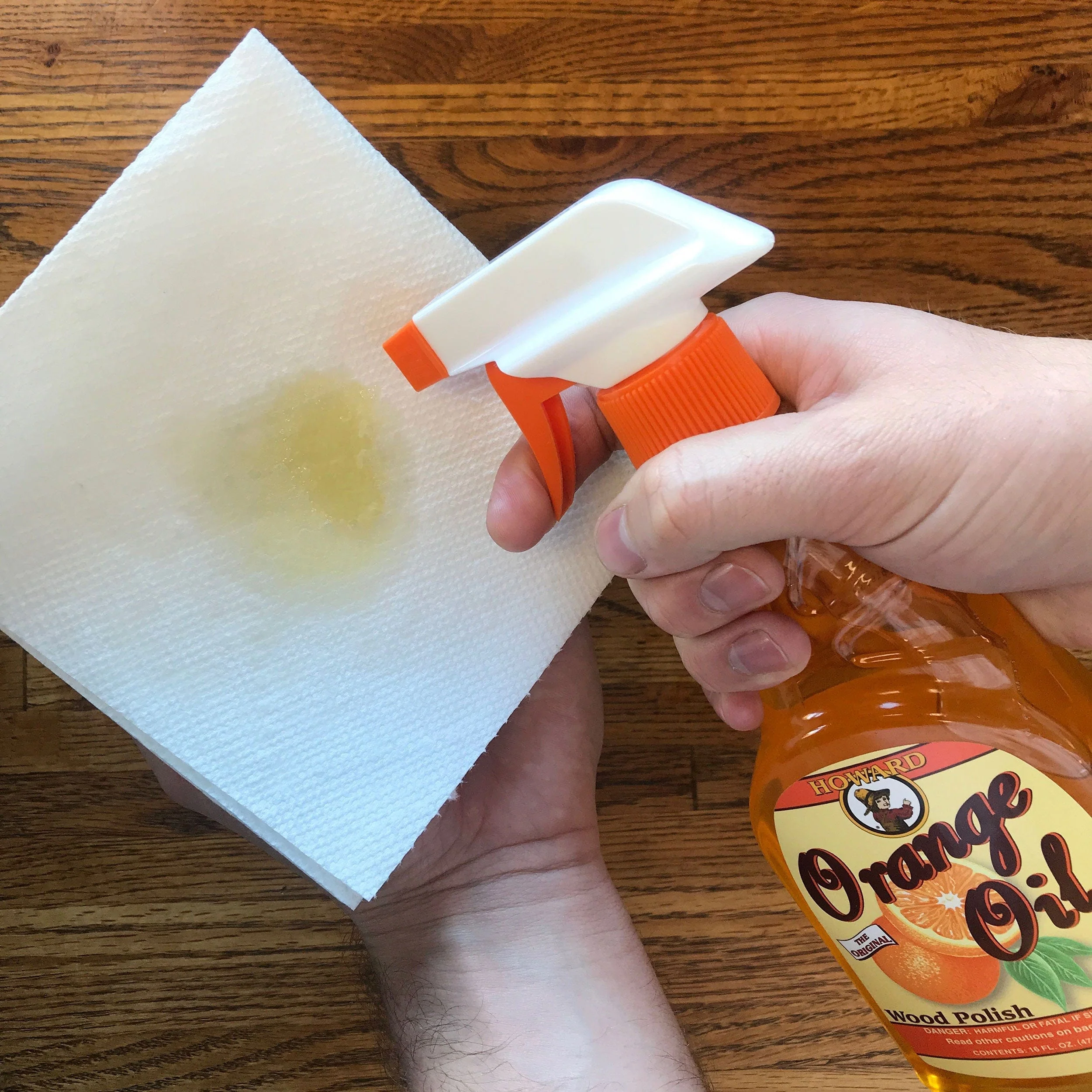 Orange Oil Wood Polish - Spray Bottle - 16 oz - Image 2