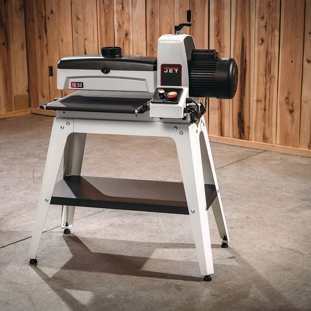 16" Drum Sander with Open Stand - 1-1/2 HP 1 Ph 115V - JWDS-1632 - Image 3
