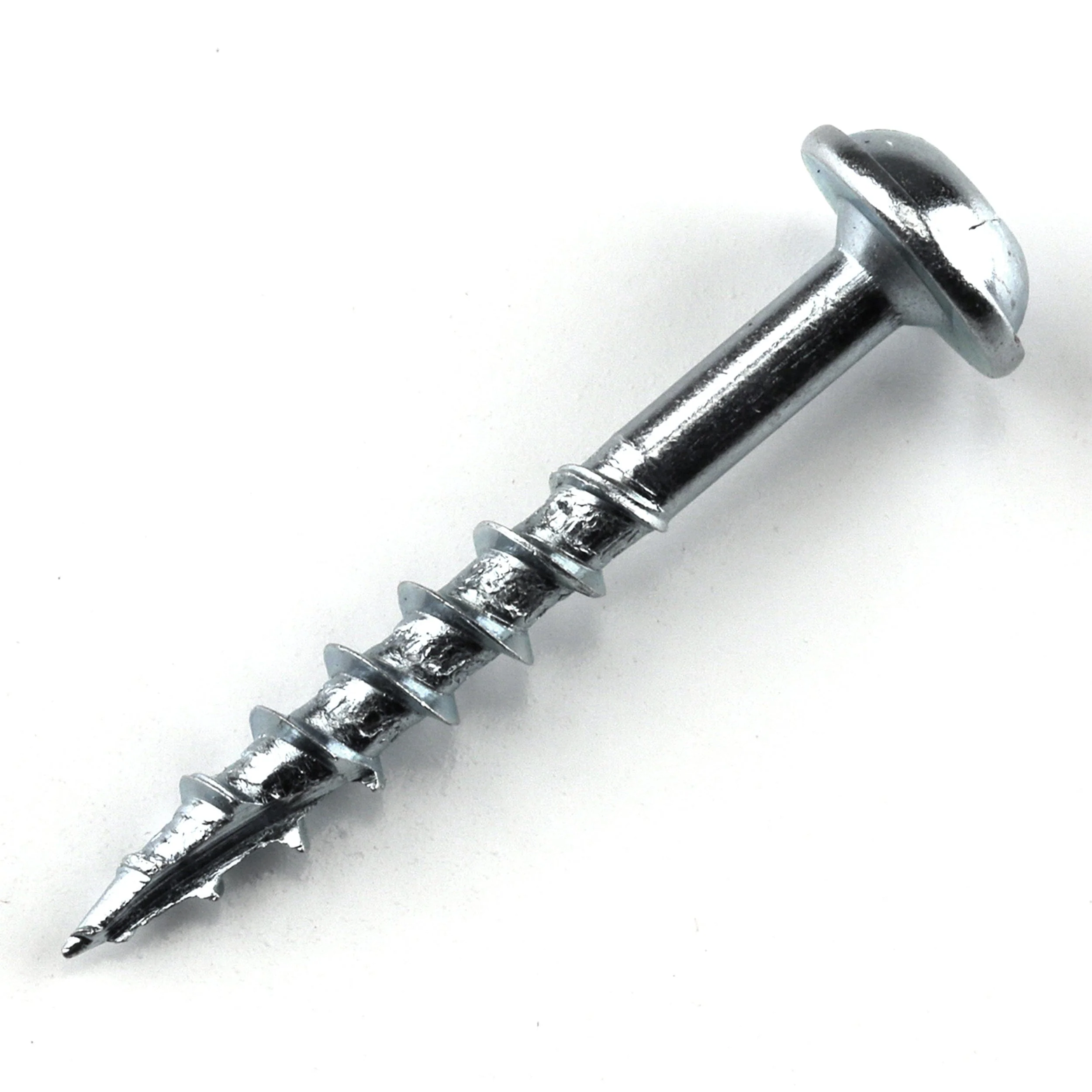 Pocket Hole Screw - #8 Coarse - Square Drive - Washer Head - Zinc - Image 17