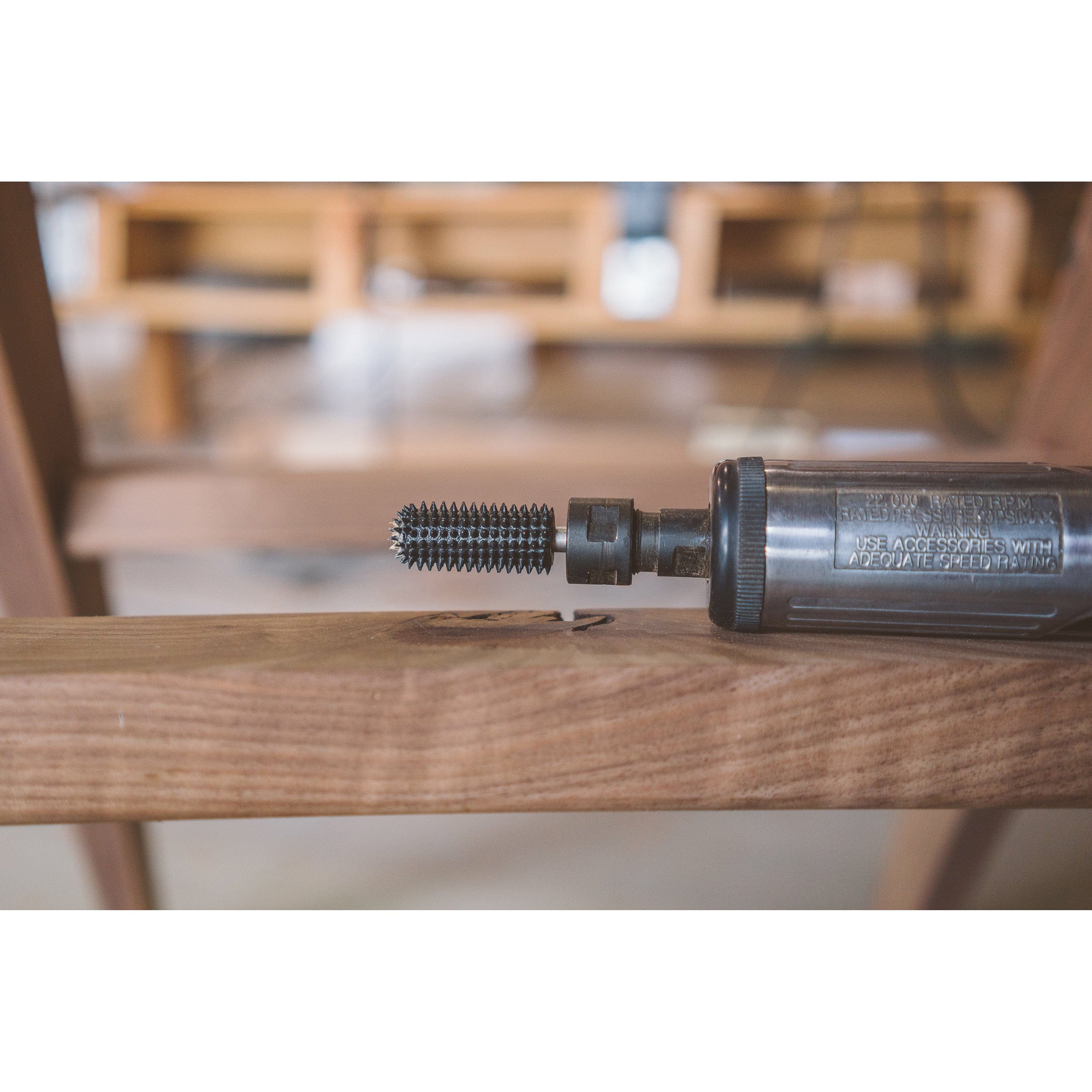 Extreme Ball Nose Burr, 1/4" Shaft, Very Coarse (1/2" x 1-1/2") - Image 4