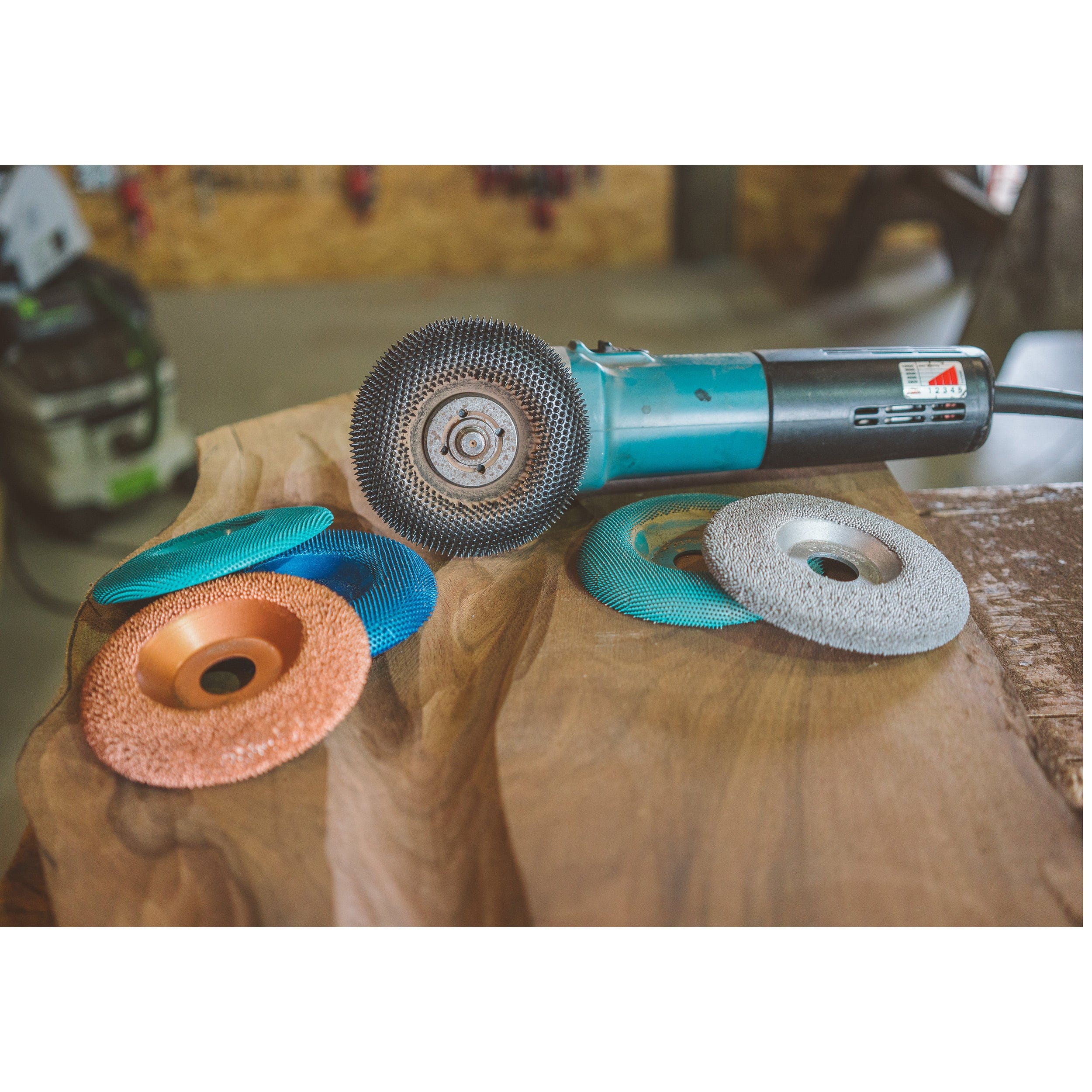 Extreme Shaping Disc - 4-1/2" Diameter - Coarse - Image 5