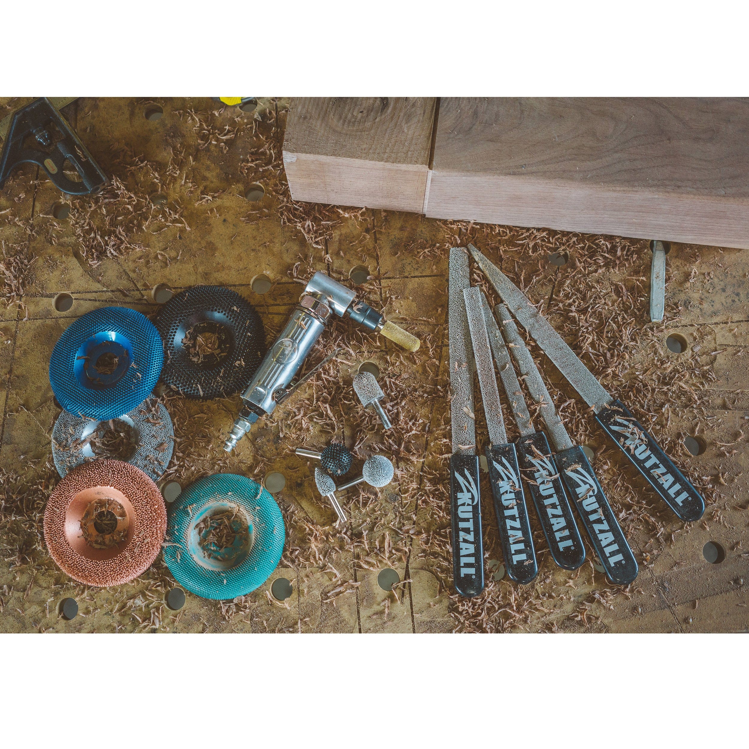 Original Cylinder Burr, 1/4" Shaft, Coarse (3/4" x 1") - Image 6