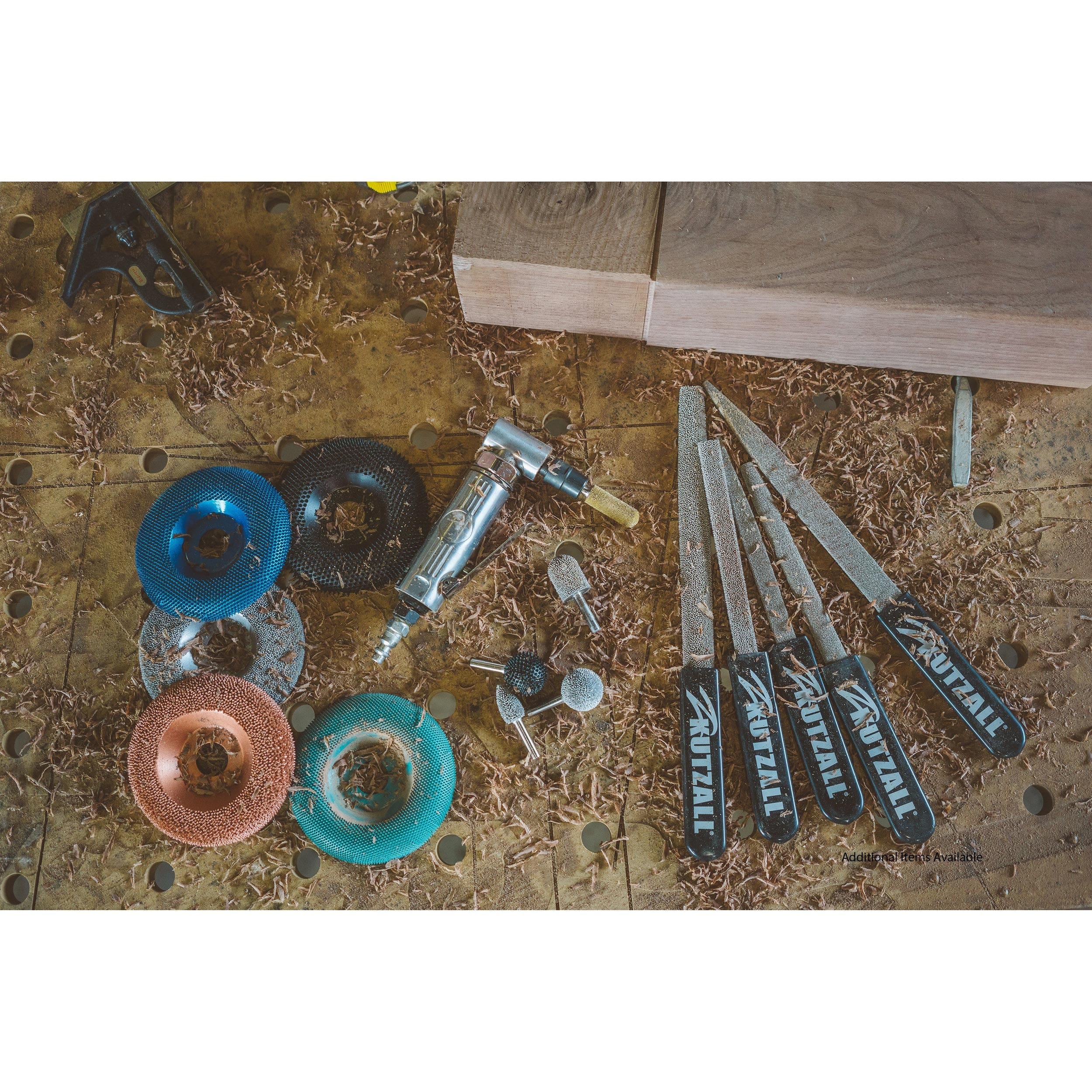 Original Half-Round Hand Rasp - 8" - Coarse - Image 7