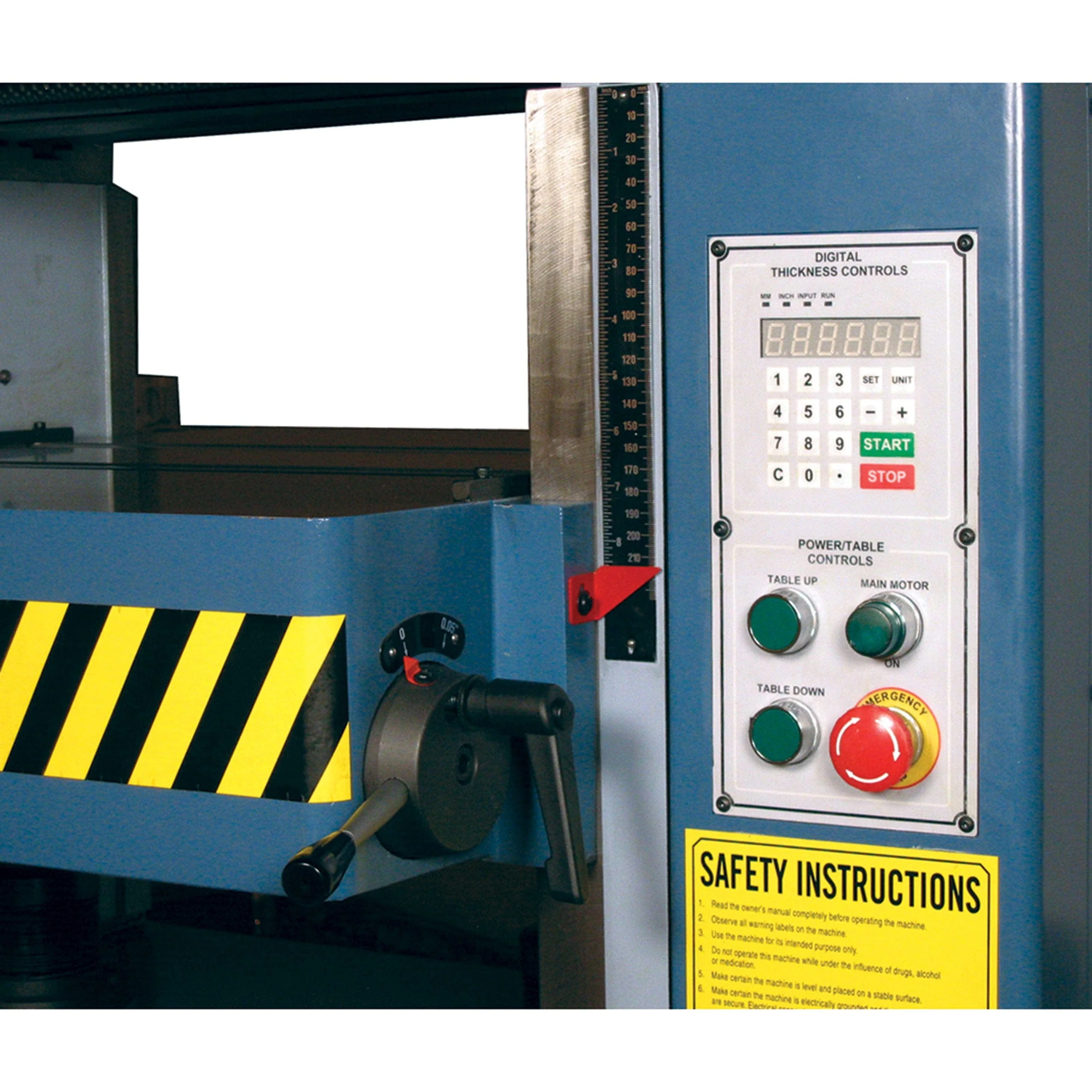 25” Planer with HCX Cutterhead 10HP 1Ph - Image 4