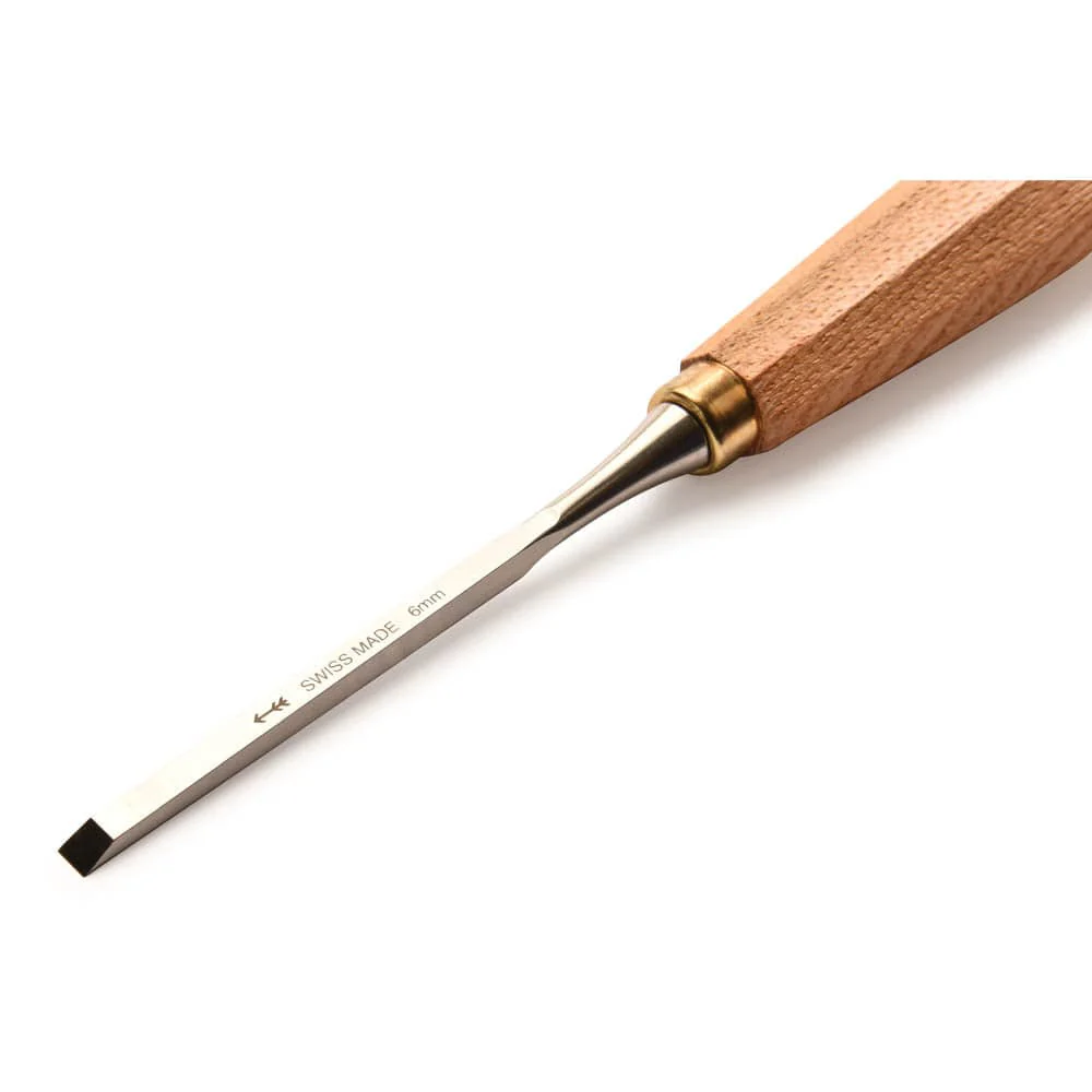 6mm 1/4" Beveled Edge Chisel - Image 2