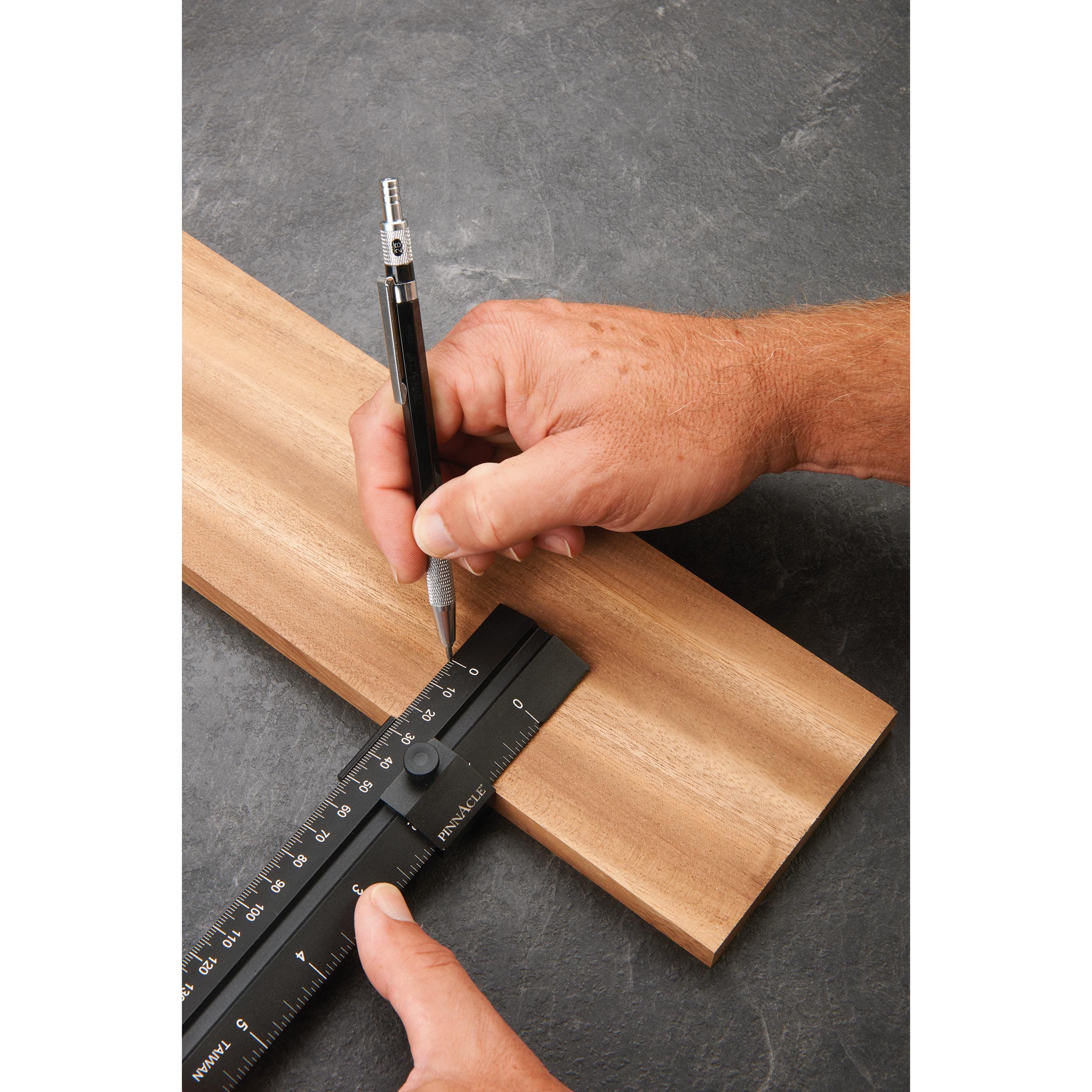 Pocket Rule with Slide Stop - 6" - Image 5
