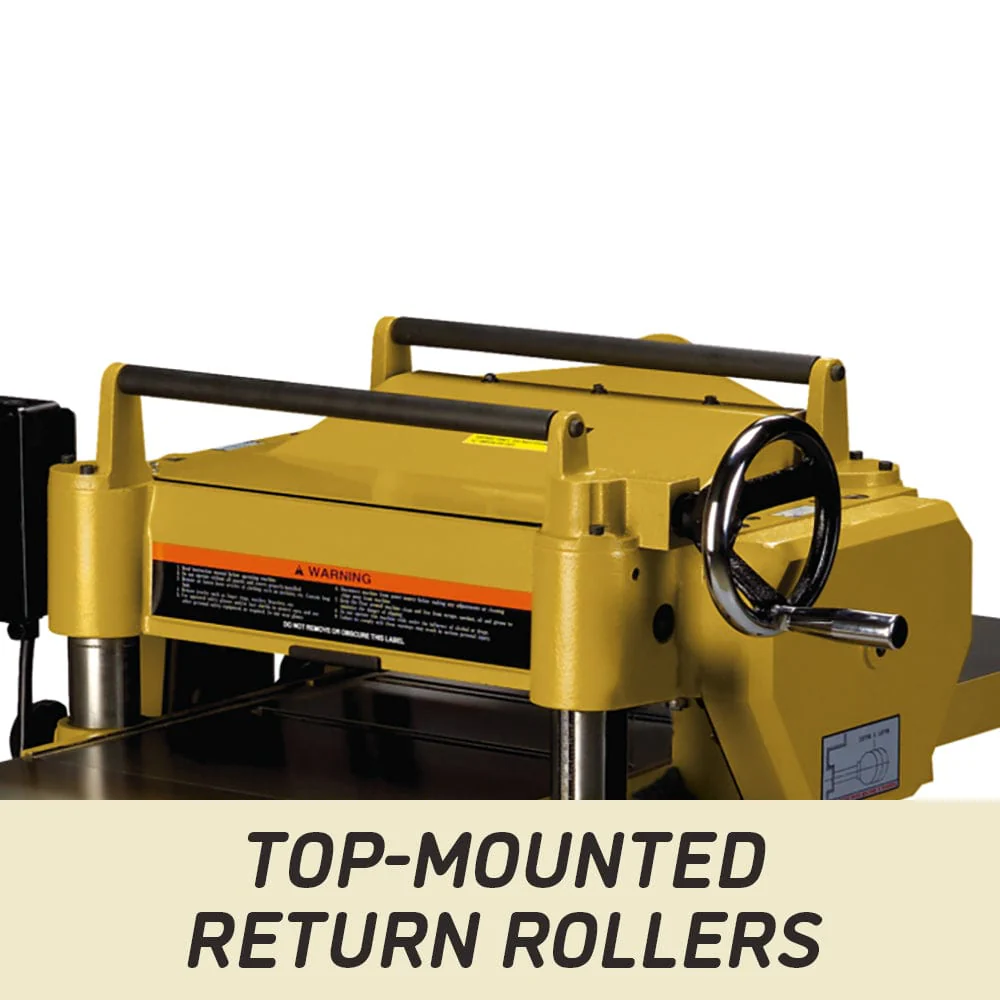 15" Planer - 3 HP 1 Ph 230V - Helical Cutterhead - Model 15HH - Image 5
