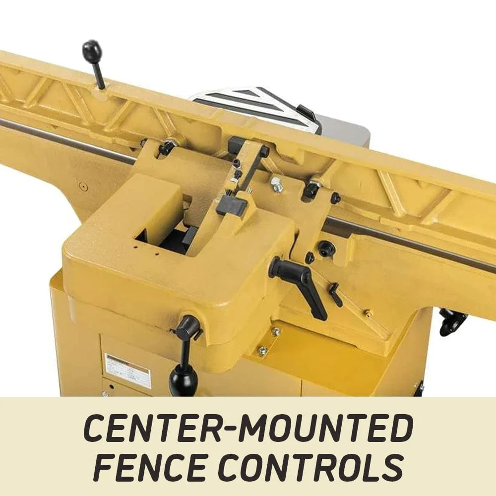 6" Jointer - 1 HP 1 Ph 115/230V - Helical Cutterhead - 54HH - Image 7