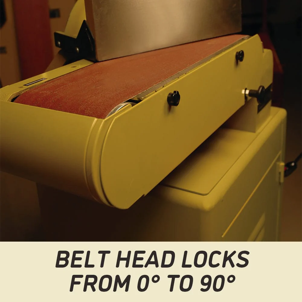 6" x 48" Belt / 12" Disc Sander - 1-1/2 HP 1 Ph 115/230V - 31A - Image 2