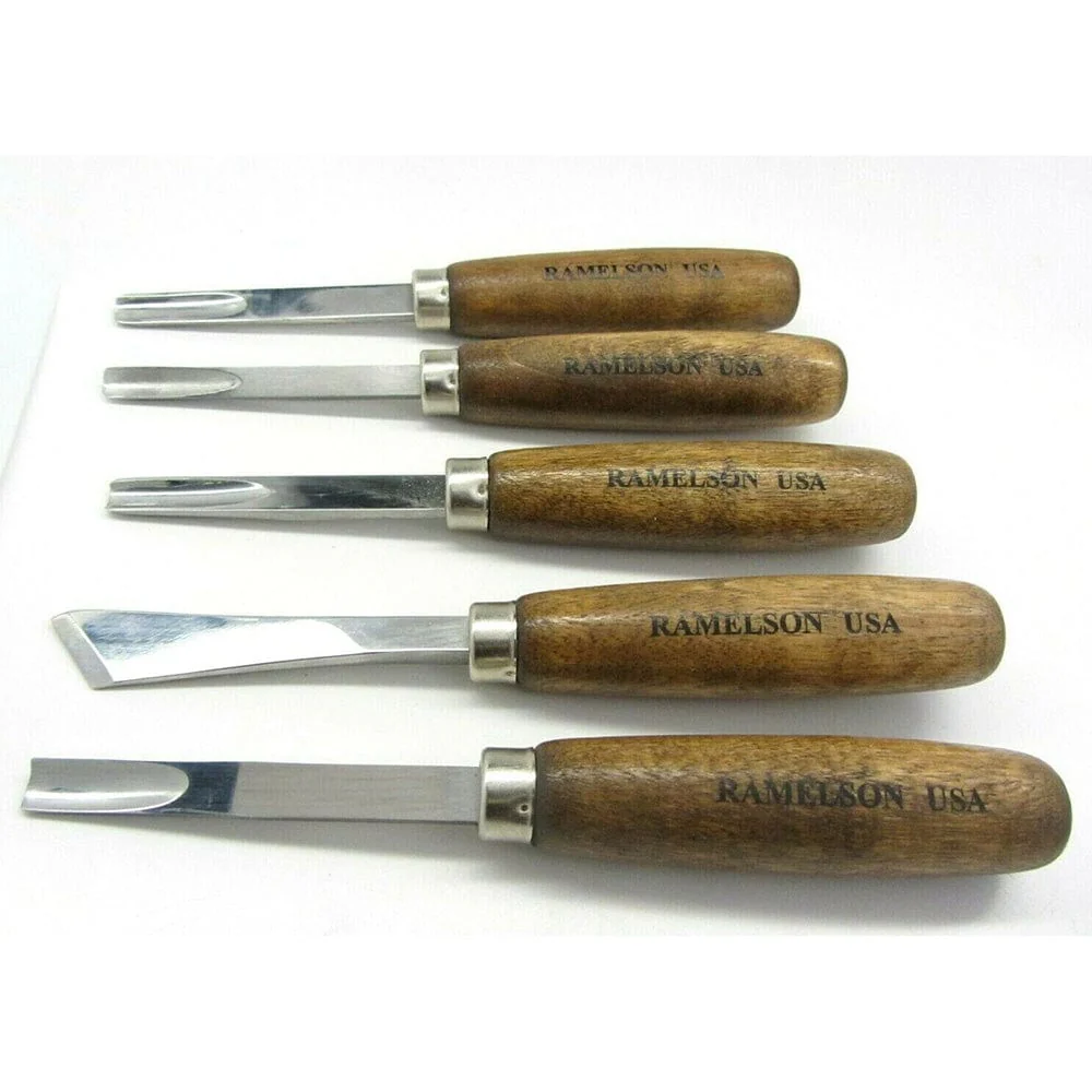 Large Woodcarving Gouge & Chisel Set - Image 2