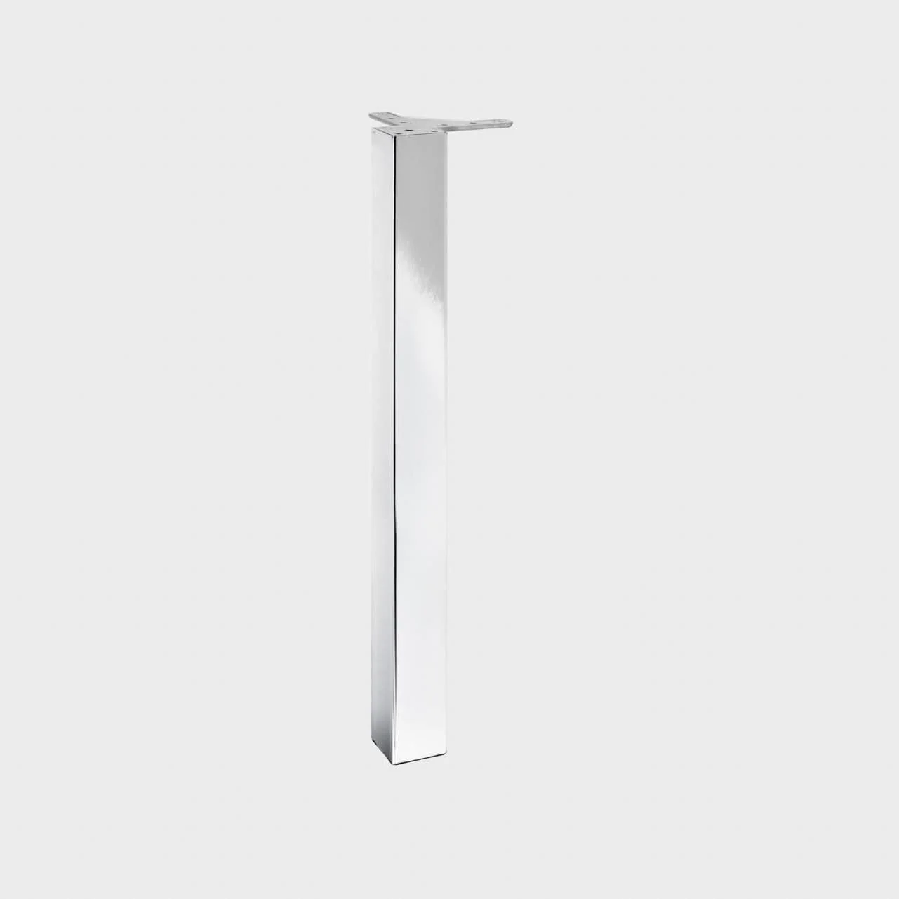 27-3/4" (705 mm) Adjustable Square Leg Chrome Pack of 4 - Image 2