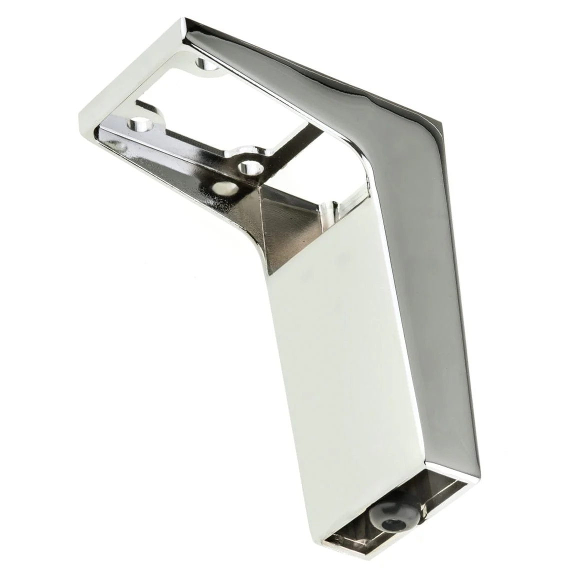 Design Adjustable Screw-In Furniture Leg - Chrome - 3-15/16" (100 mm) - Image 3
