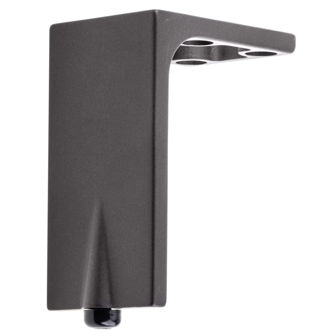 5-1/2" (140 mm) Design Adjustable Furniture Leg Dark Brown