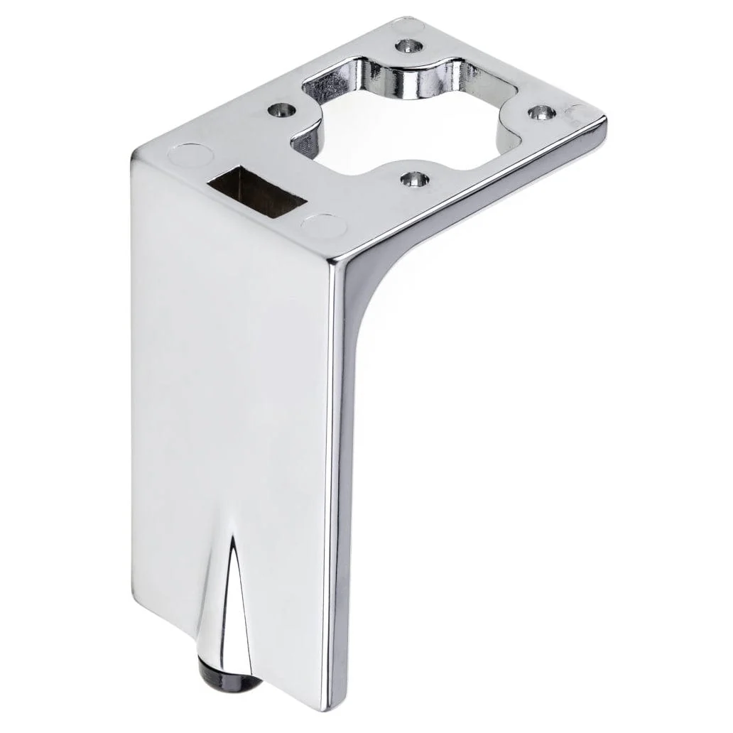 7-7/8" (200 mm) Design Adjustable Furniture Leg Chrome - Image 2
