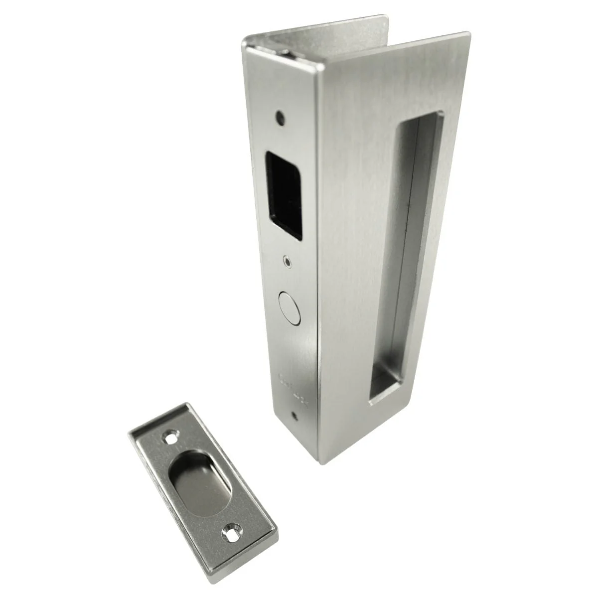 Cavity Sliders CL400 Magnetic Pocket Door Handle for 1-3/8" Door Satin Chrome