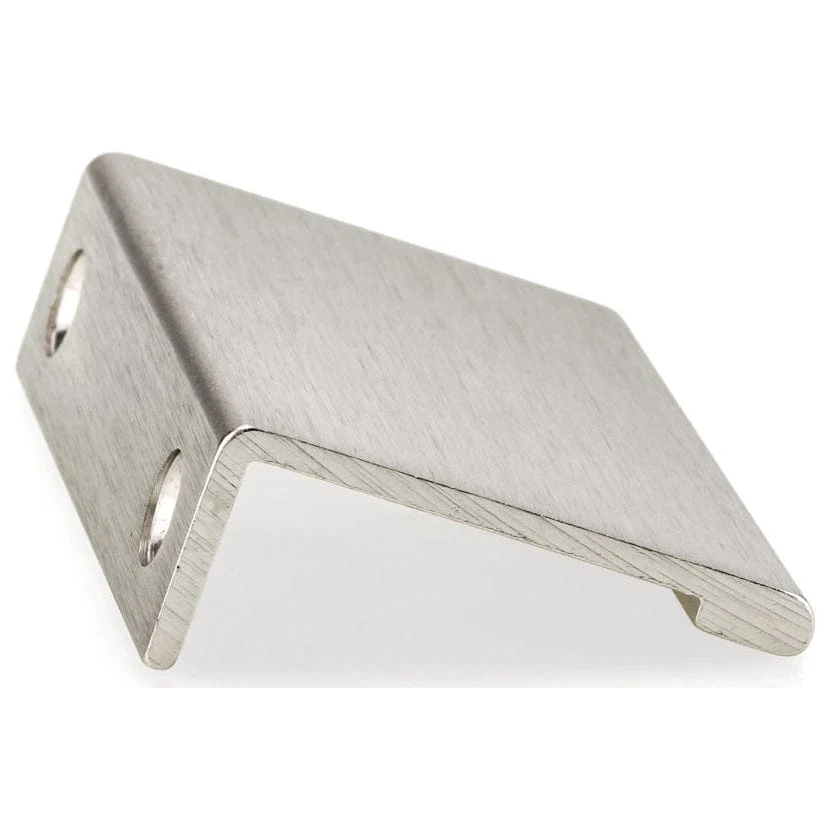 Contemporary Edge Pull, 1-31/32" Center-to-Center, Stainless Steel - Image 3