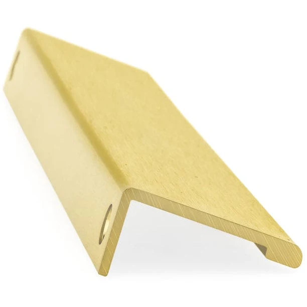 Contemporary Edge Pull - 16-3/8" Center-to-Center - Satin Gold - Image 3